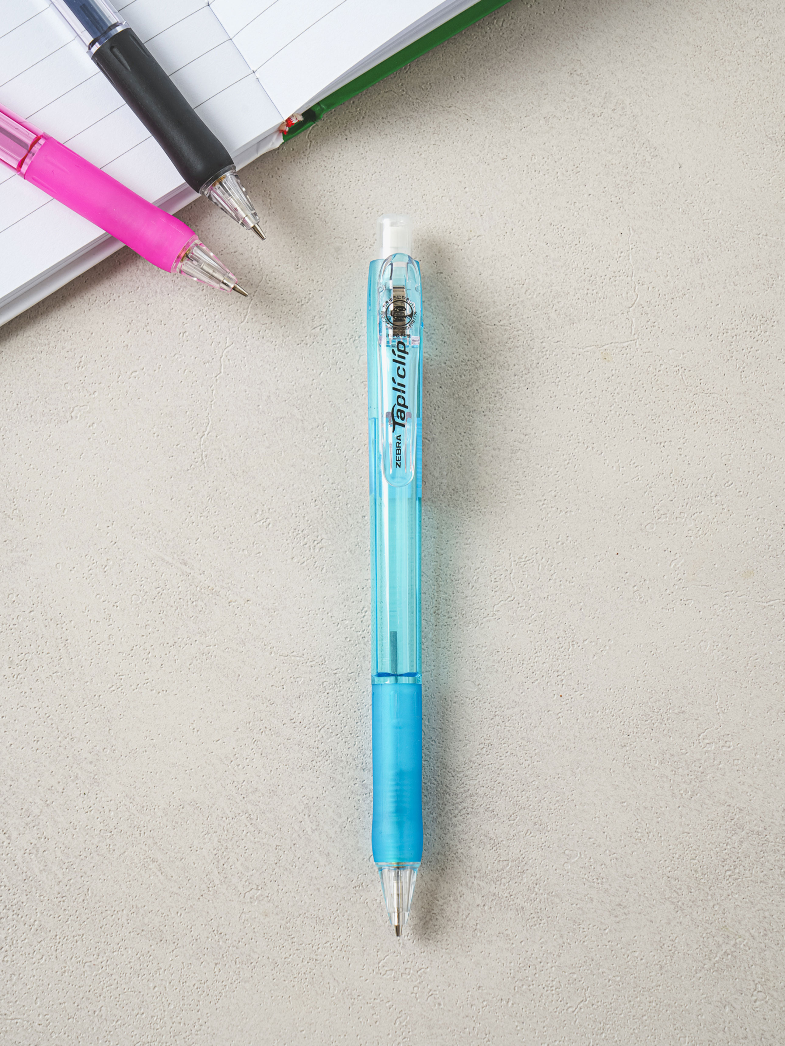 제브라 타프리 클립 샤프 0.5 mm 라이트블루