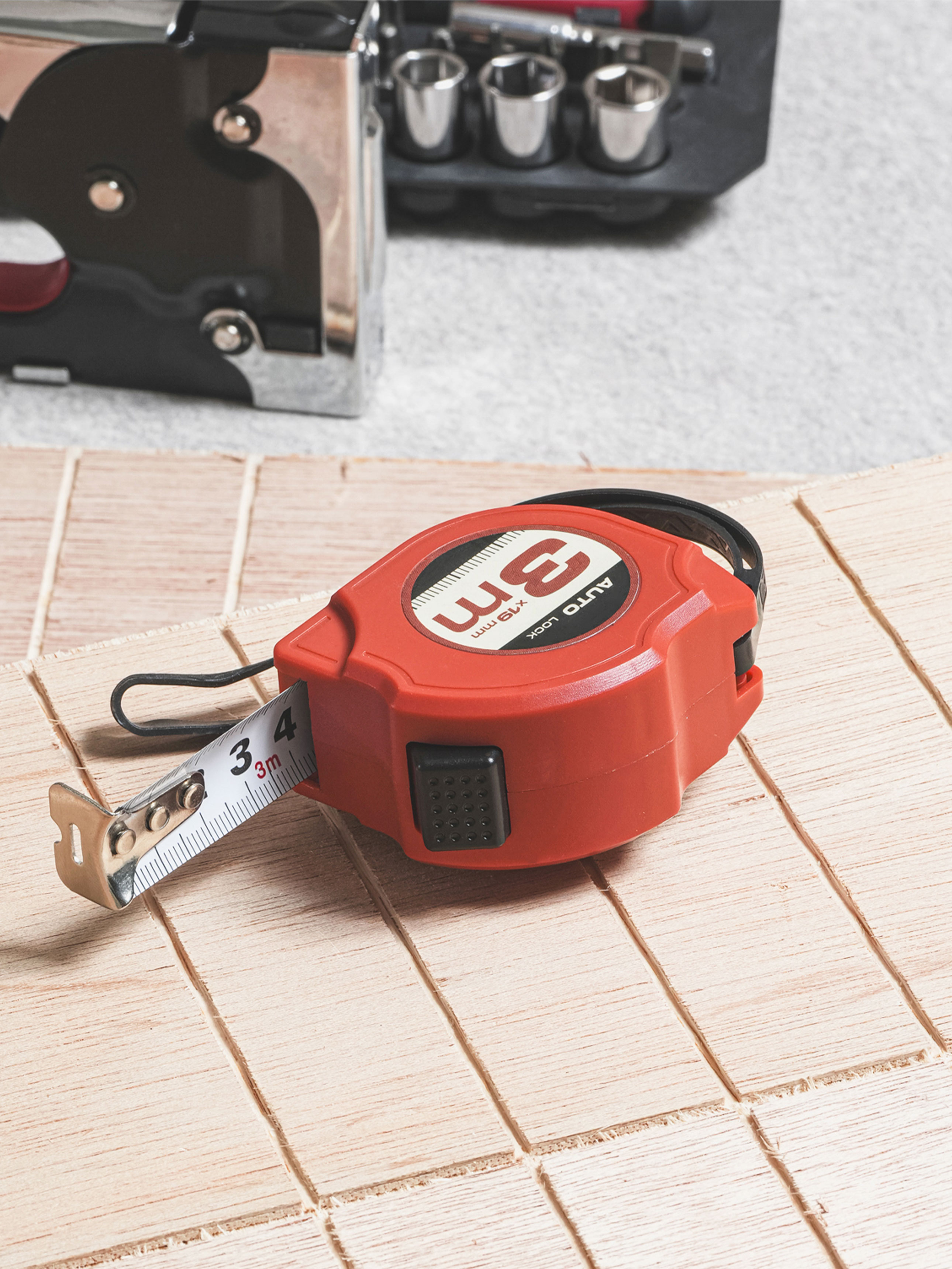 Рулетка Easy Autolock 19 мм x 3 м