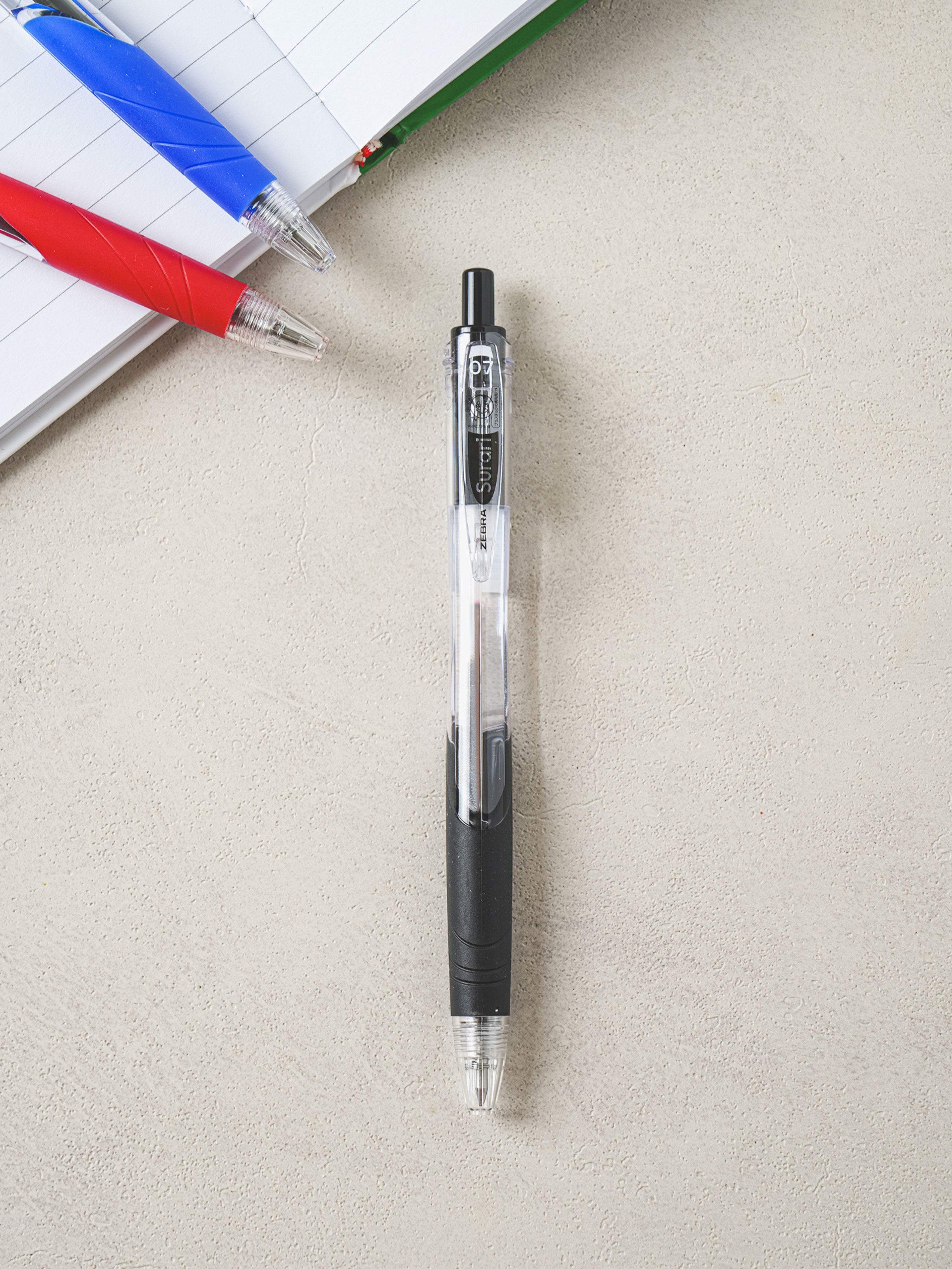 제브라 스라리 볼펜 0.7 mm 검정