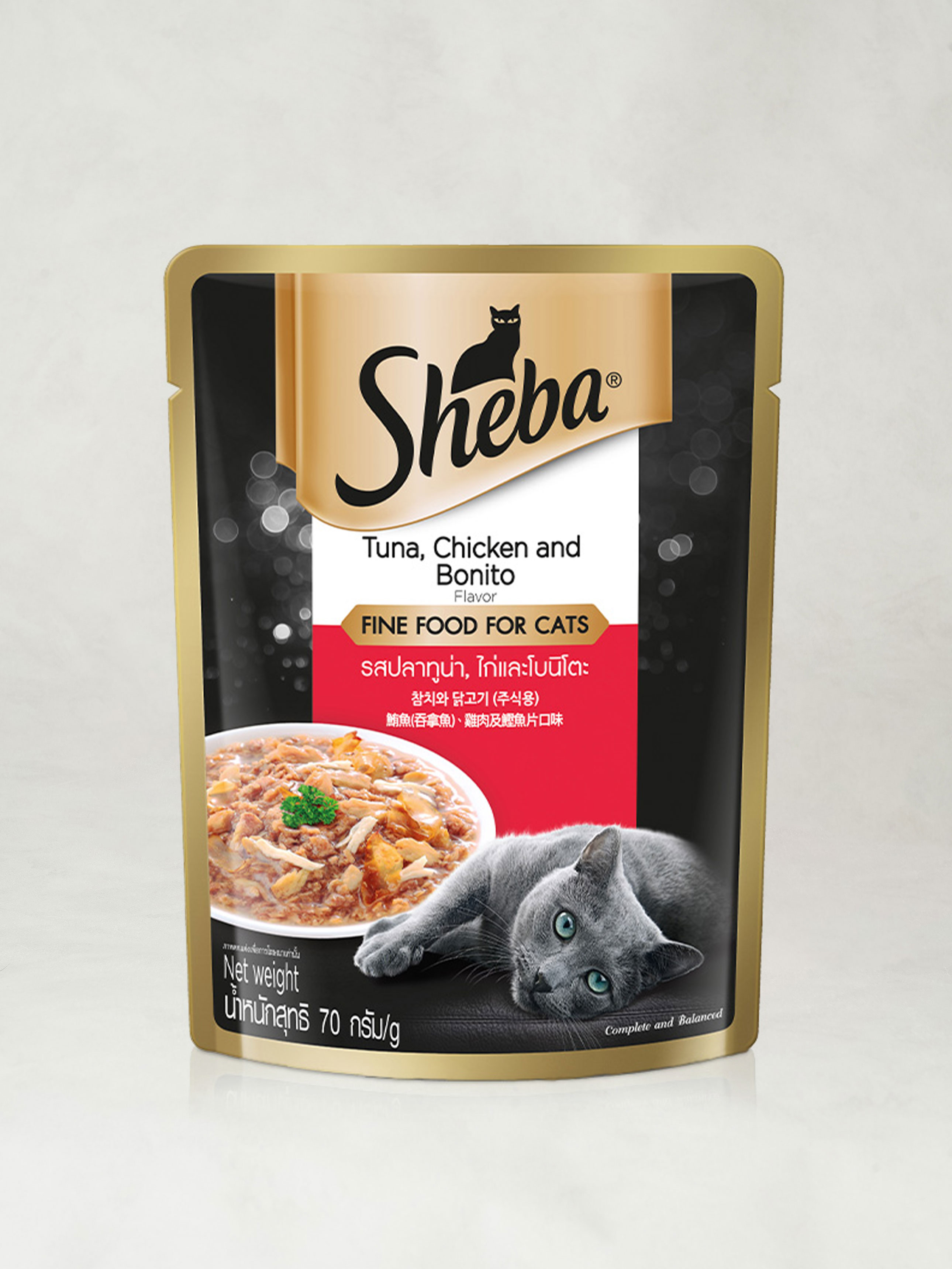 [펫] 쉬바 참치와 연어 70 g