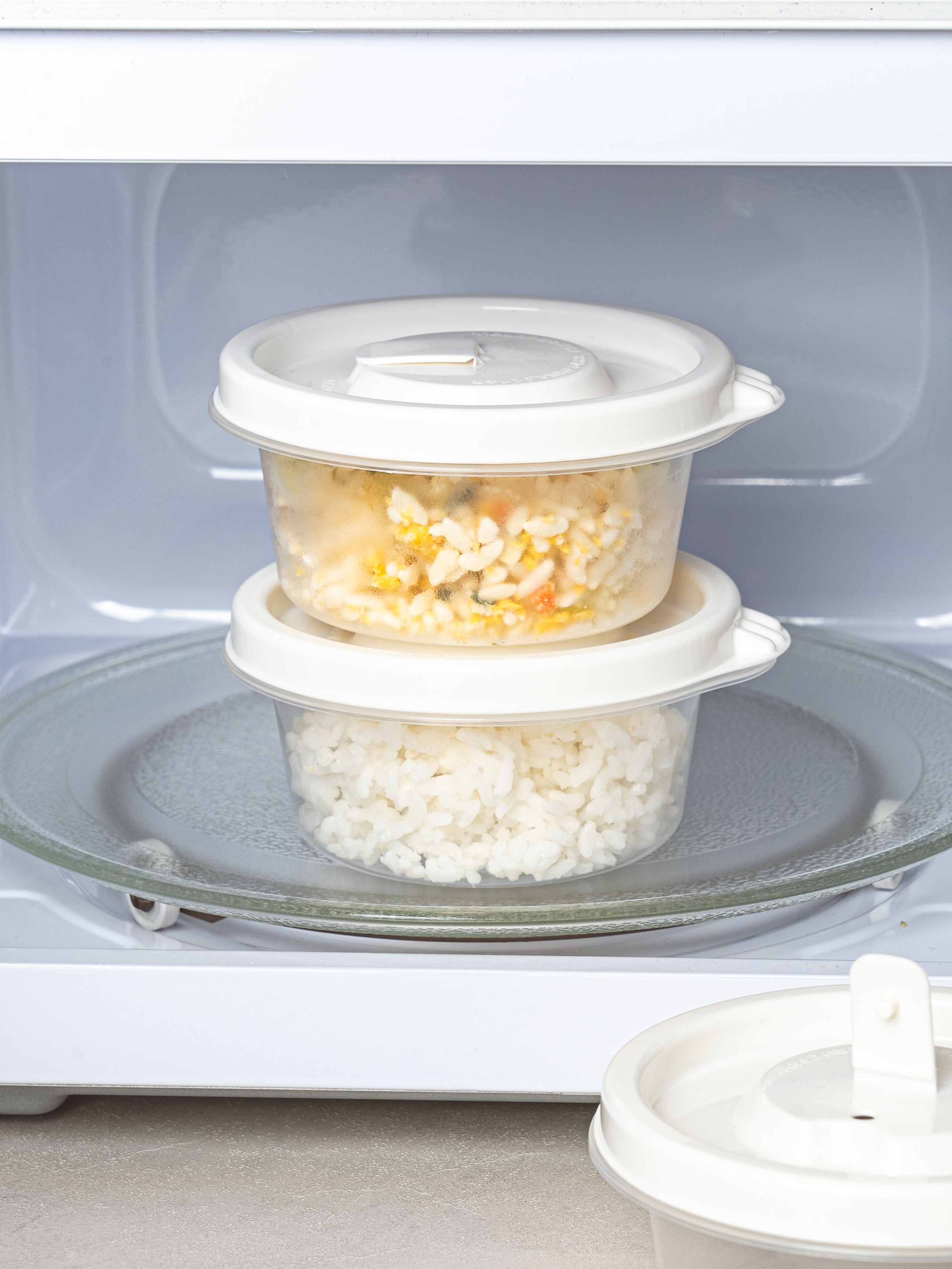 일본제 전자레인지 가능 보존 용기 250 ml X 4개입