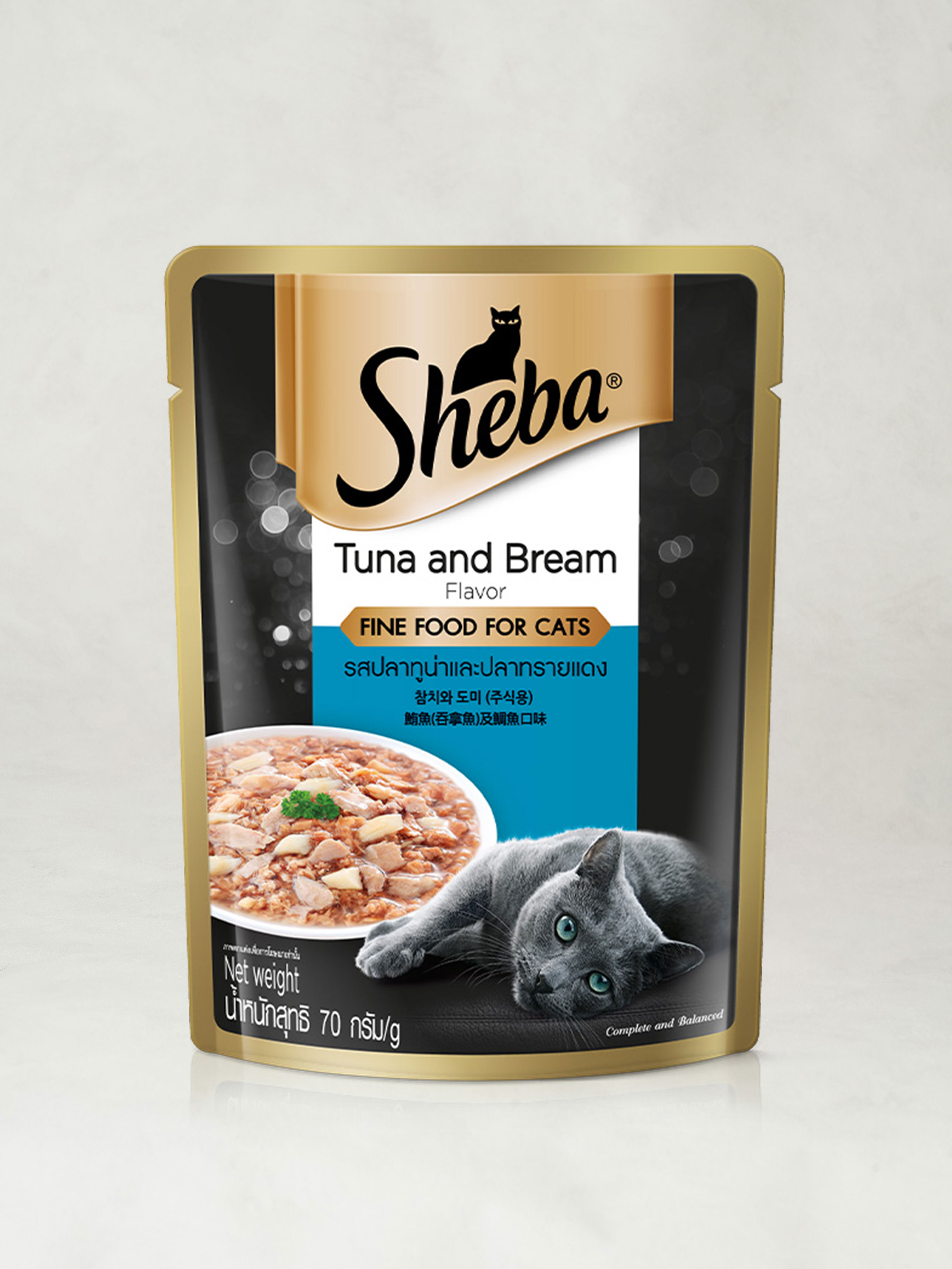 [펫] 쉬바 참치와 도미 70 g