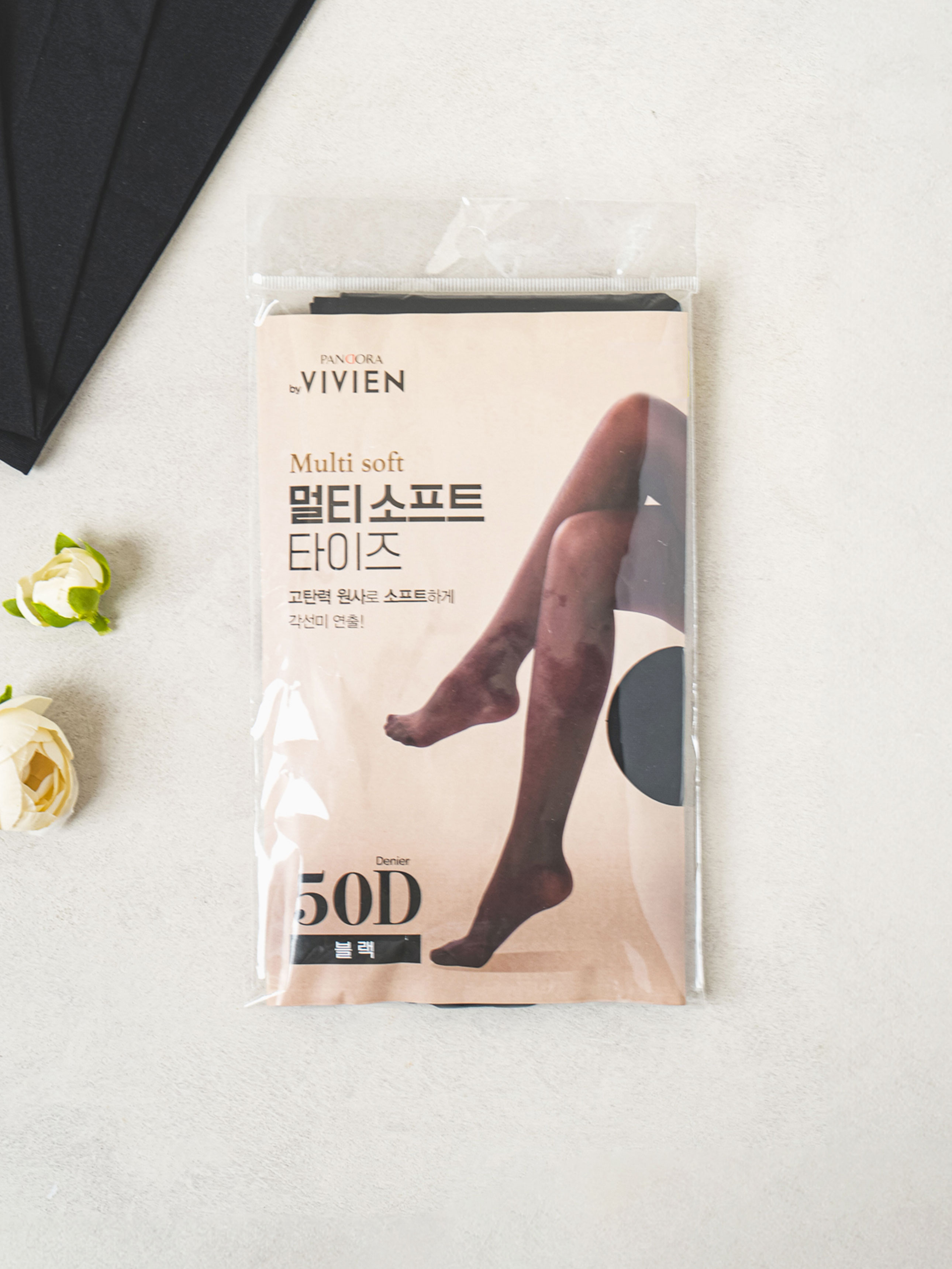 Колготки Pandora by VIVIEN Multi Soft 50D черные