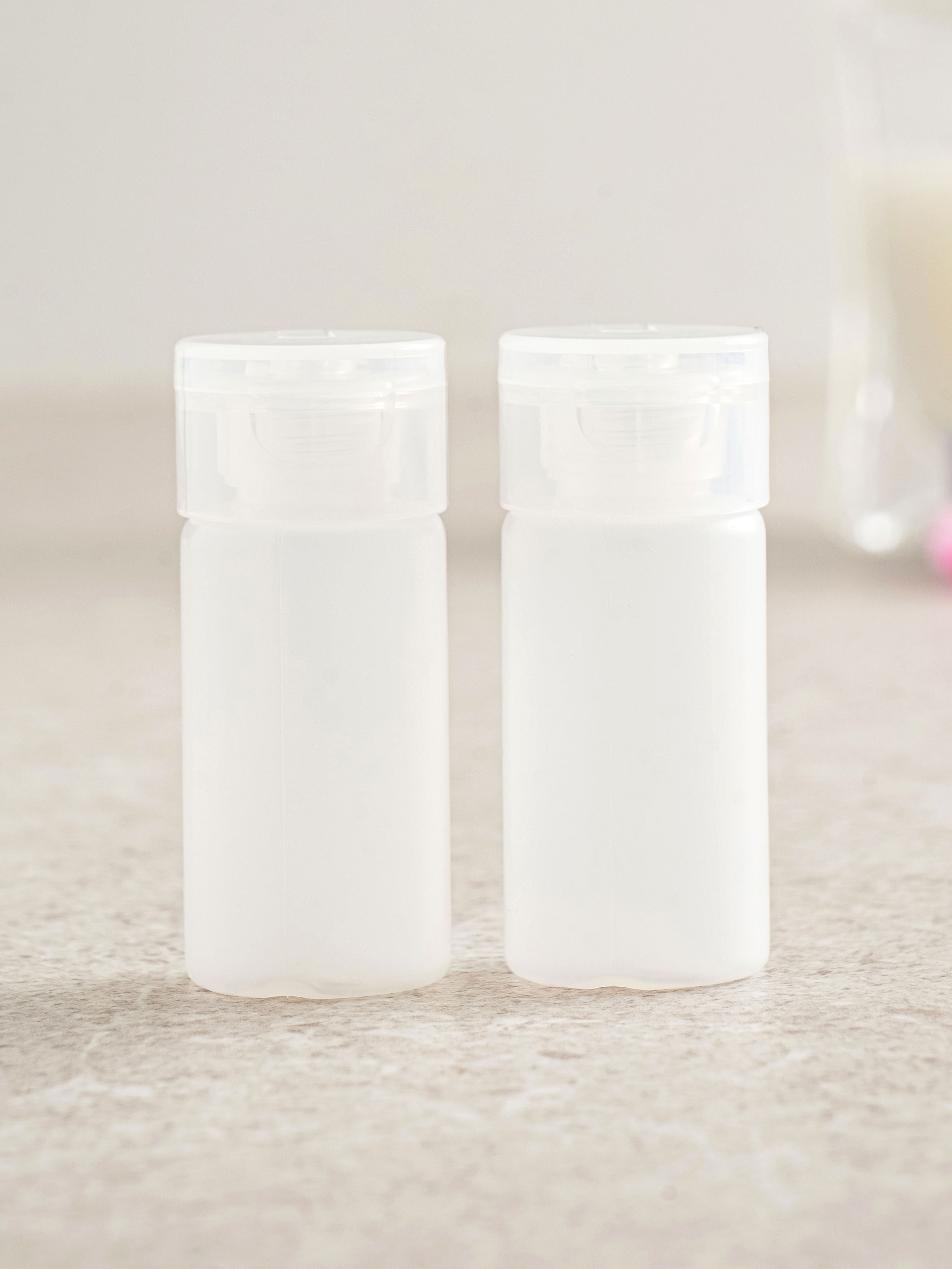 일본제 원터치식 화장수 용기 25 ml 2개입
