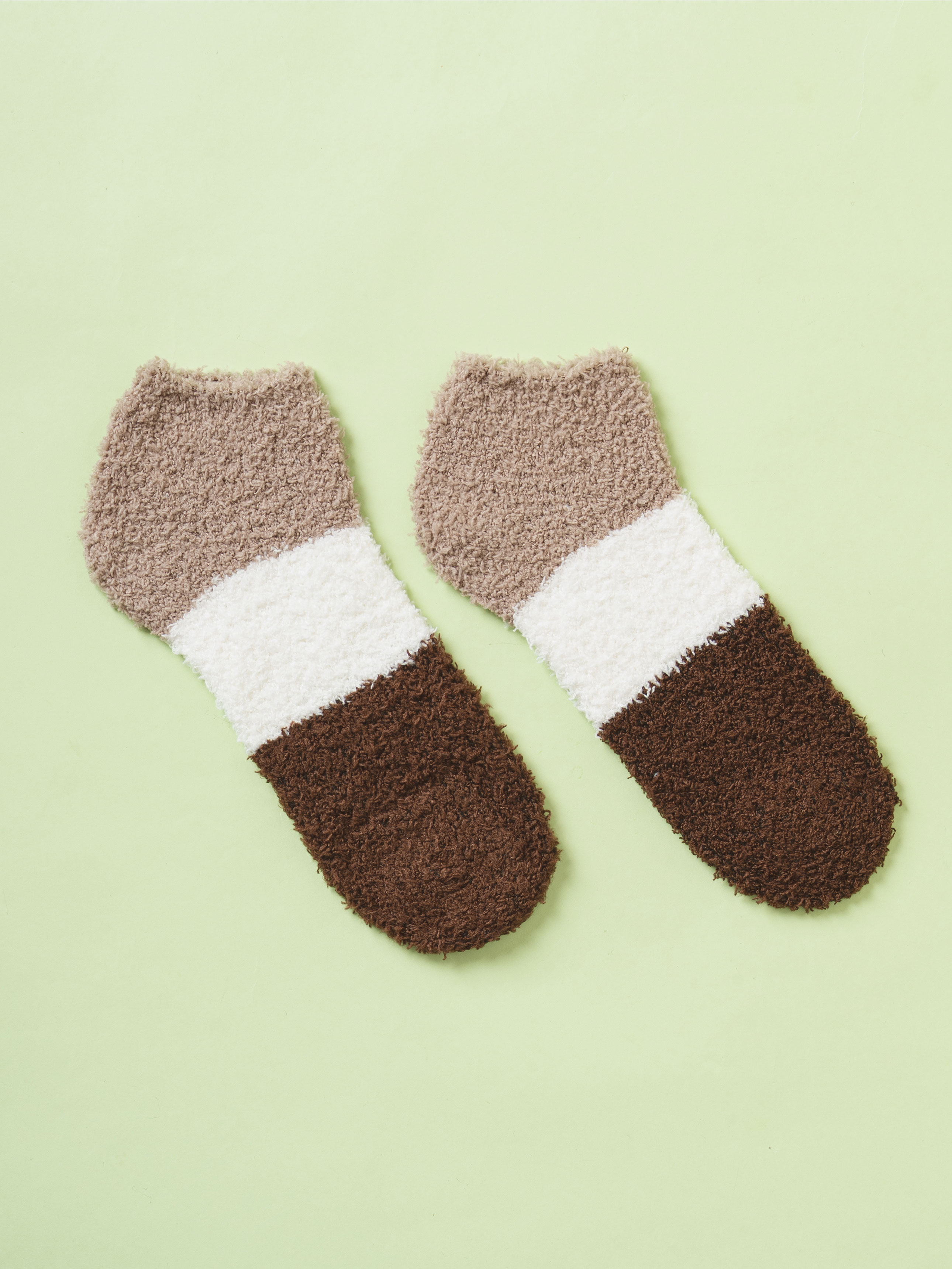 Мужские носки для сна Monfoot коричневые