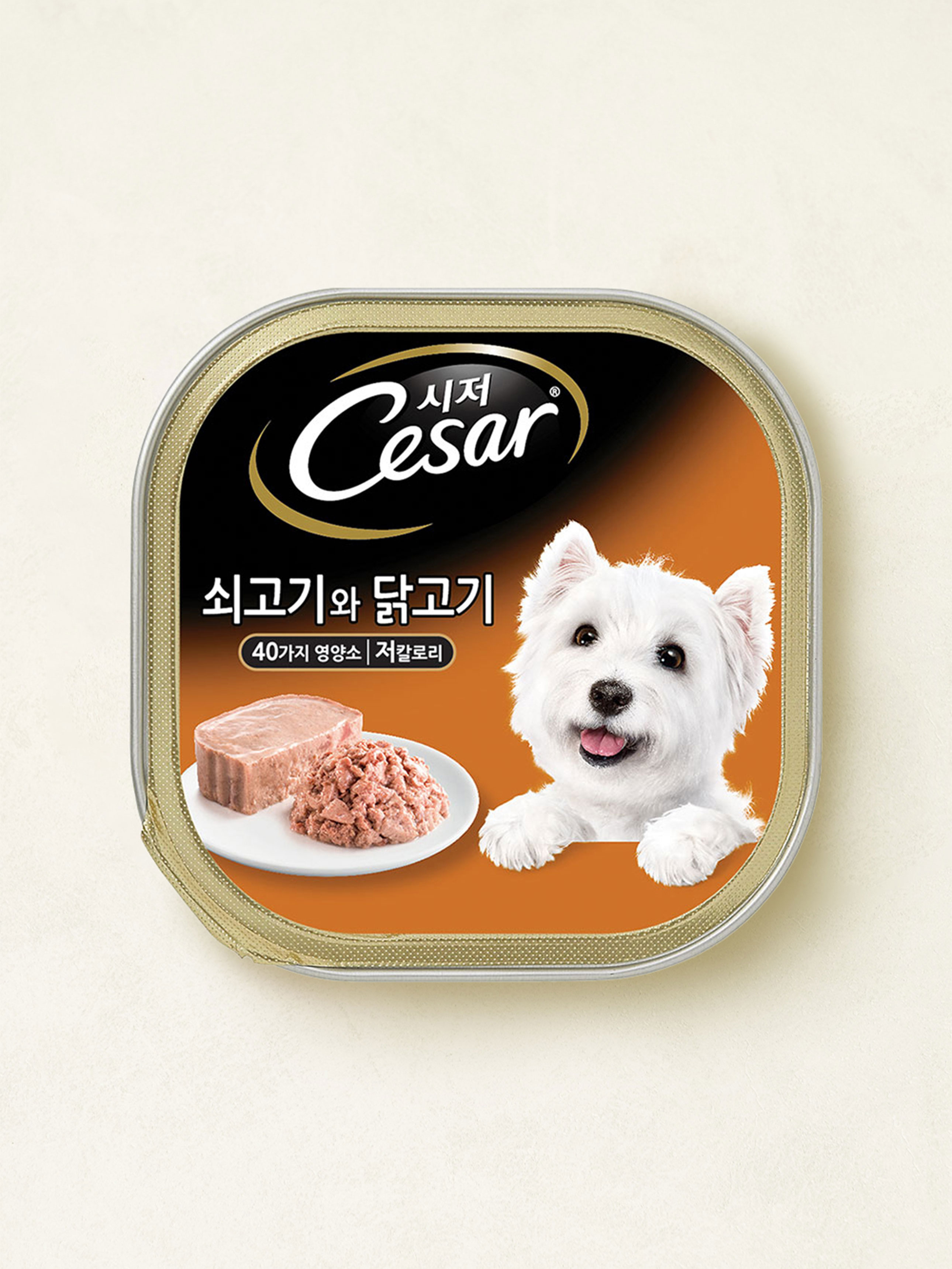 [펫] 시저 쇠고기와 닭고기 100 g