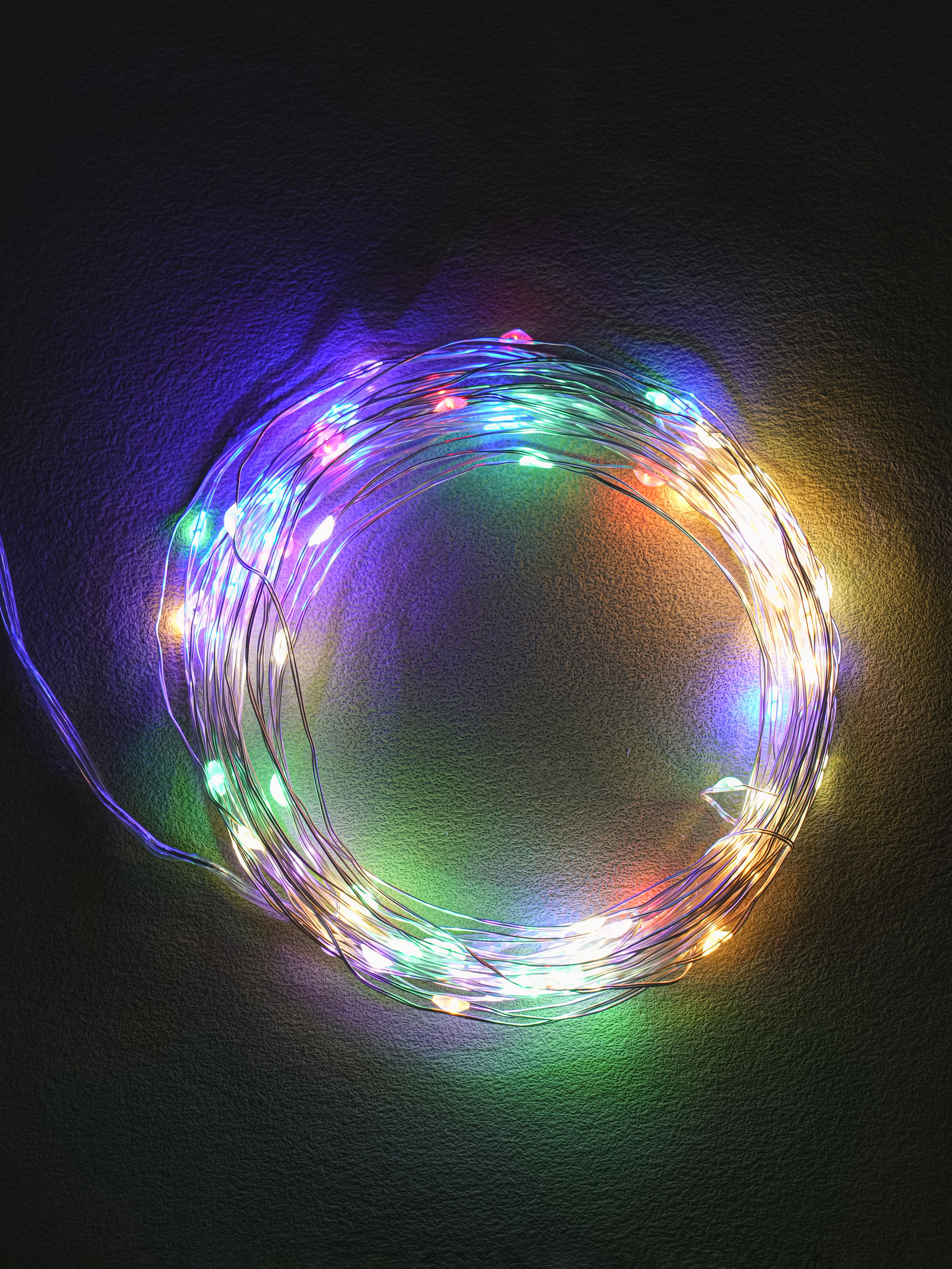 인테리어 미니 LED 100구 6색