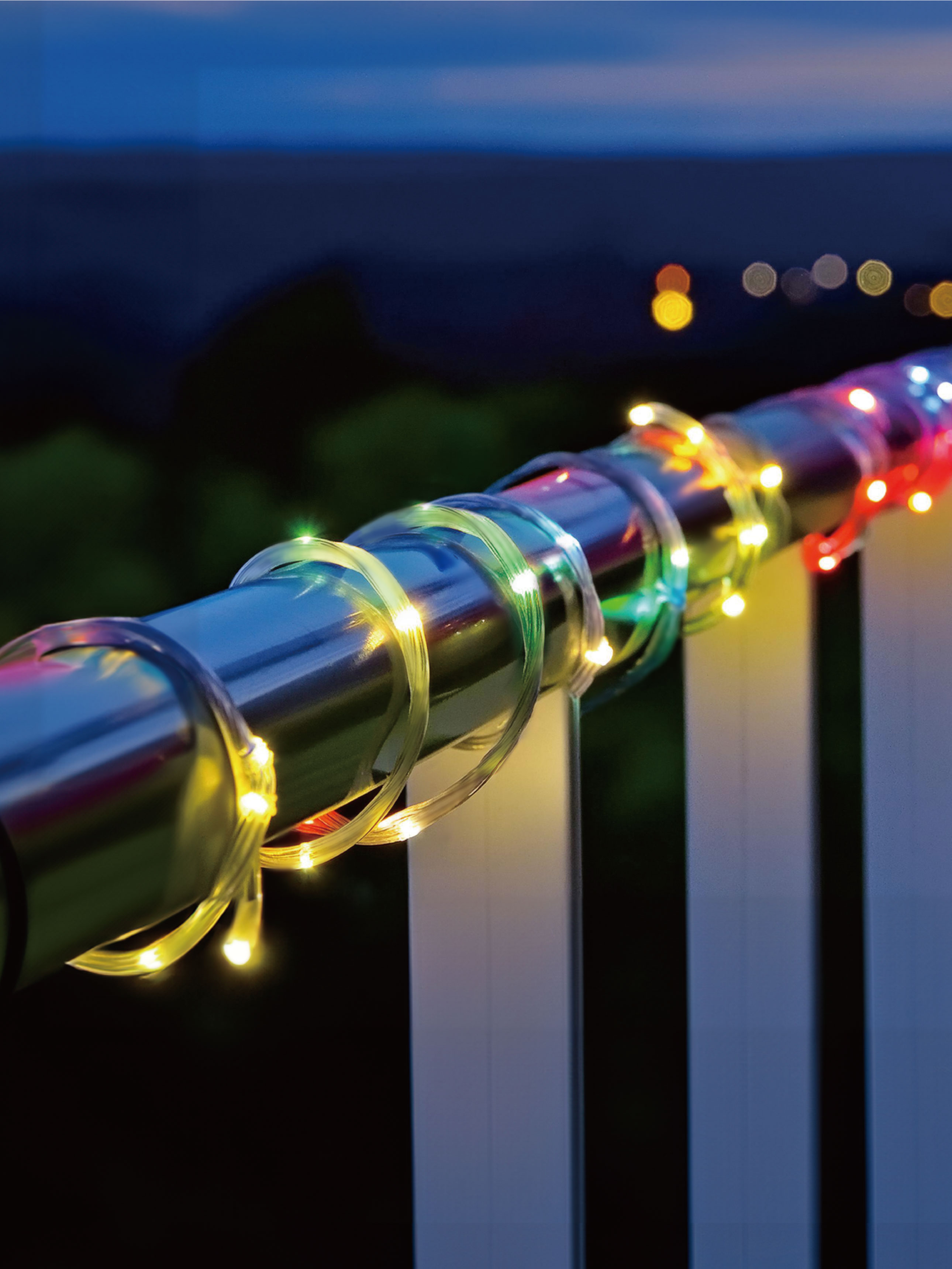Декоративный гирлянда-шнур 100 LED 6 цветов