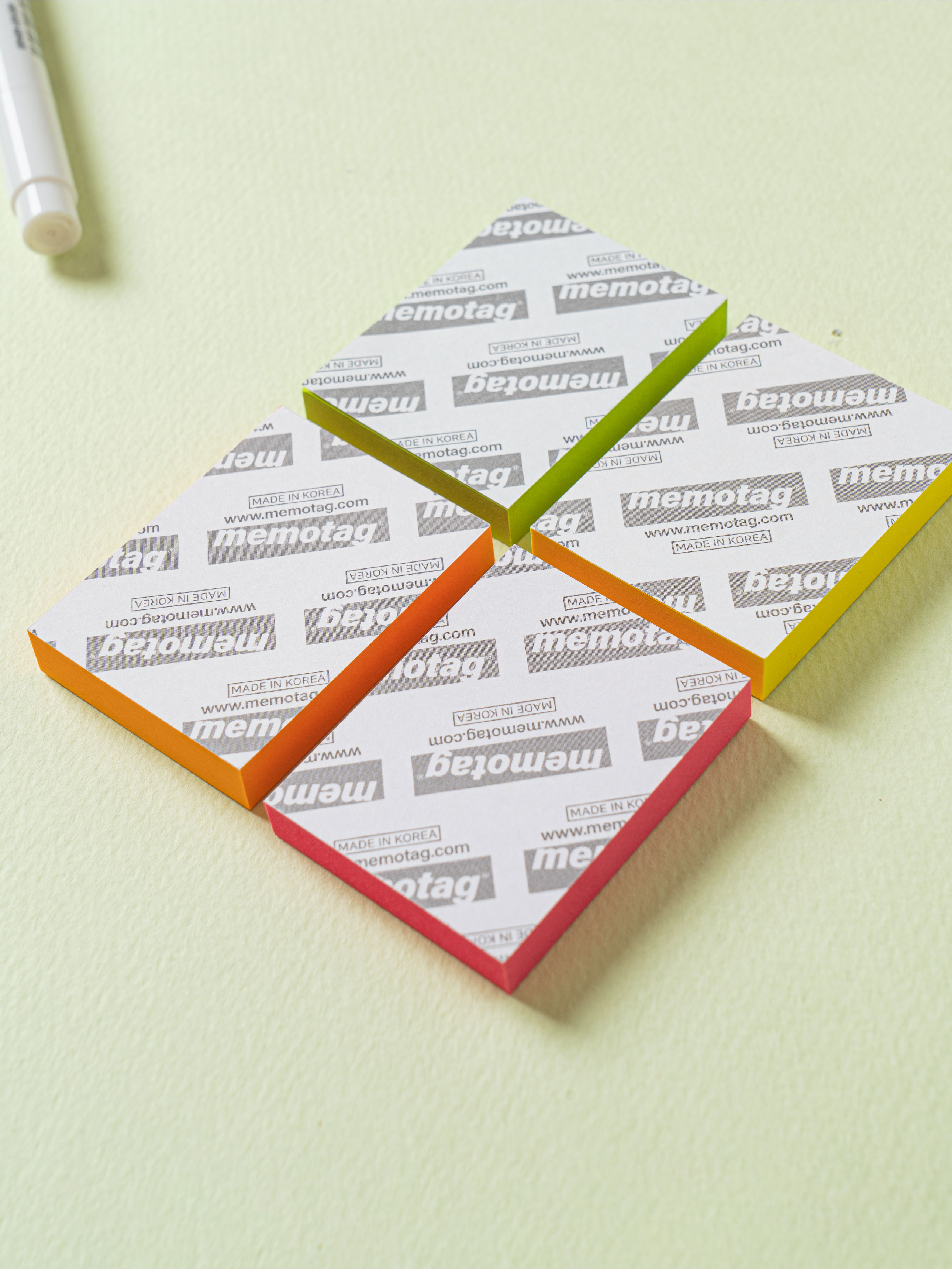 Memotek Неоновые стикеры 38 x 50 мм 320 шт.