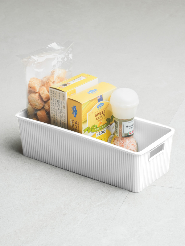 모던템바보드바구니(28*12*8cm)_아이보리