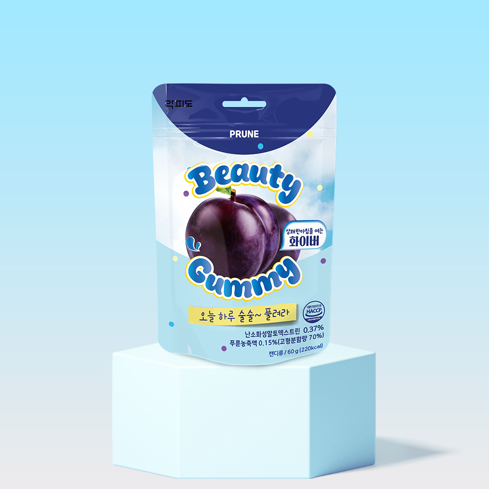 Жевательная клетчатка Lockpido Prune 65 g