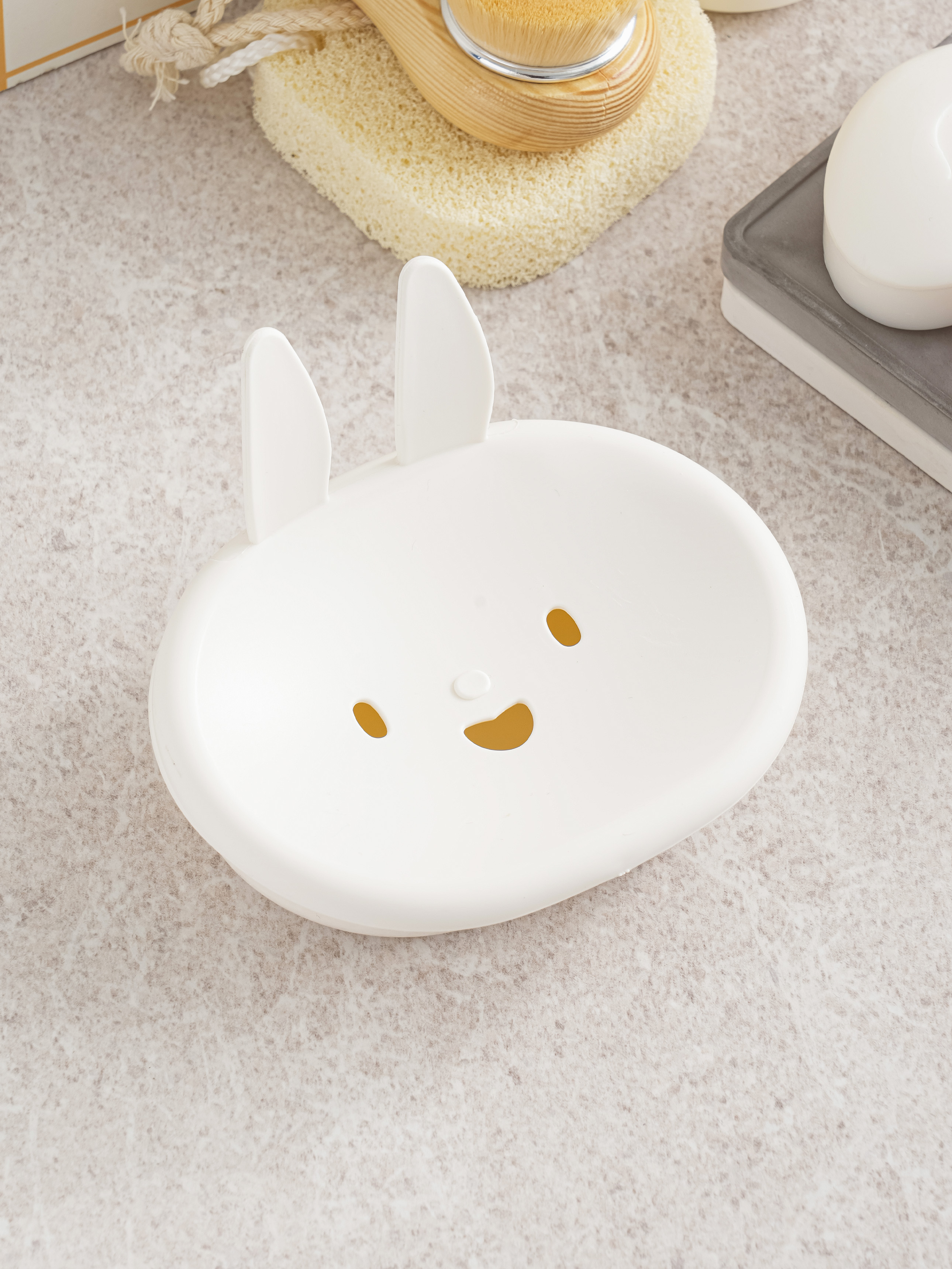 토끼 비누 받침