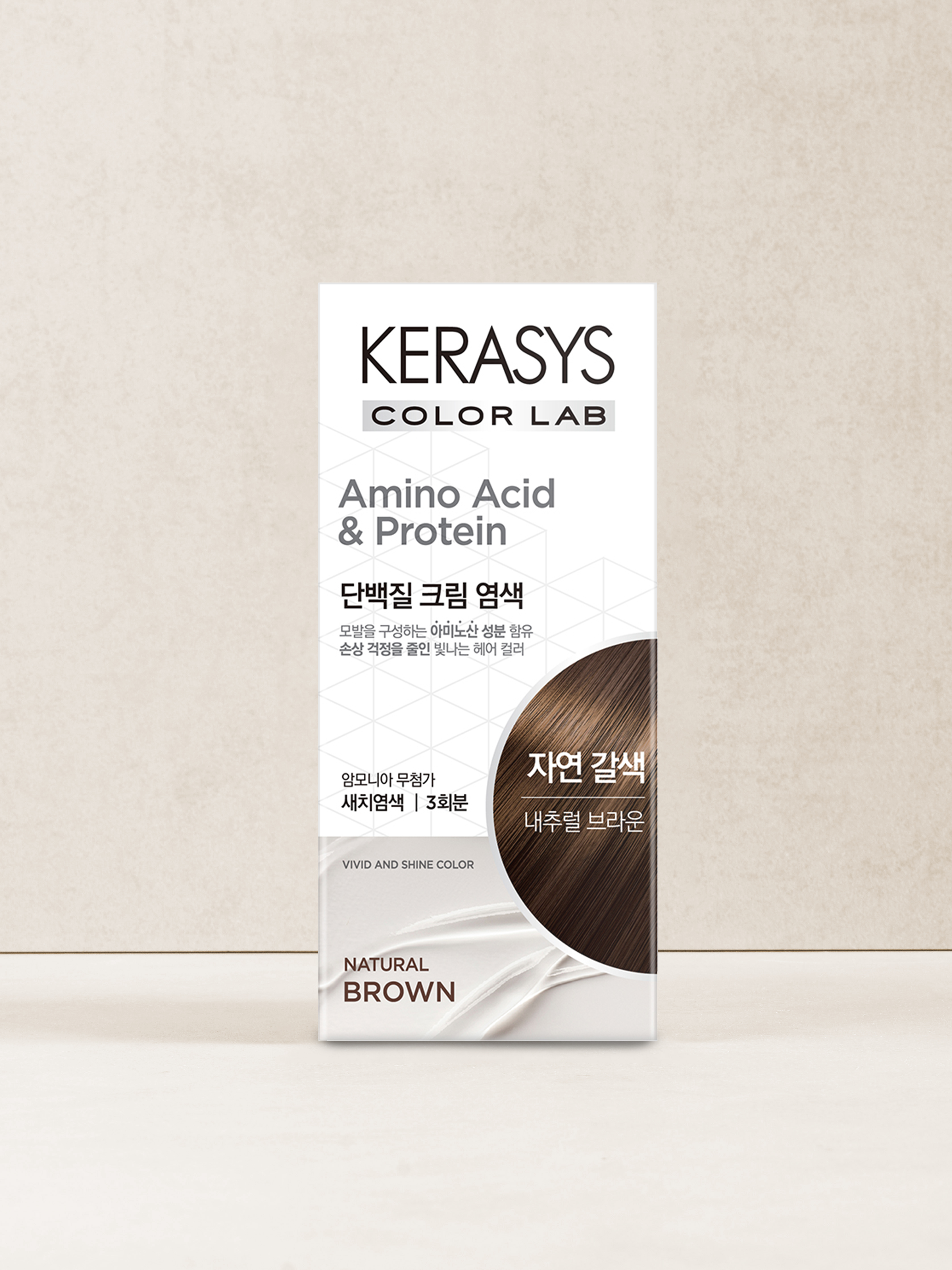 케라시스 단백질 크림 염색(내추럴브라운)
