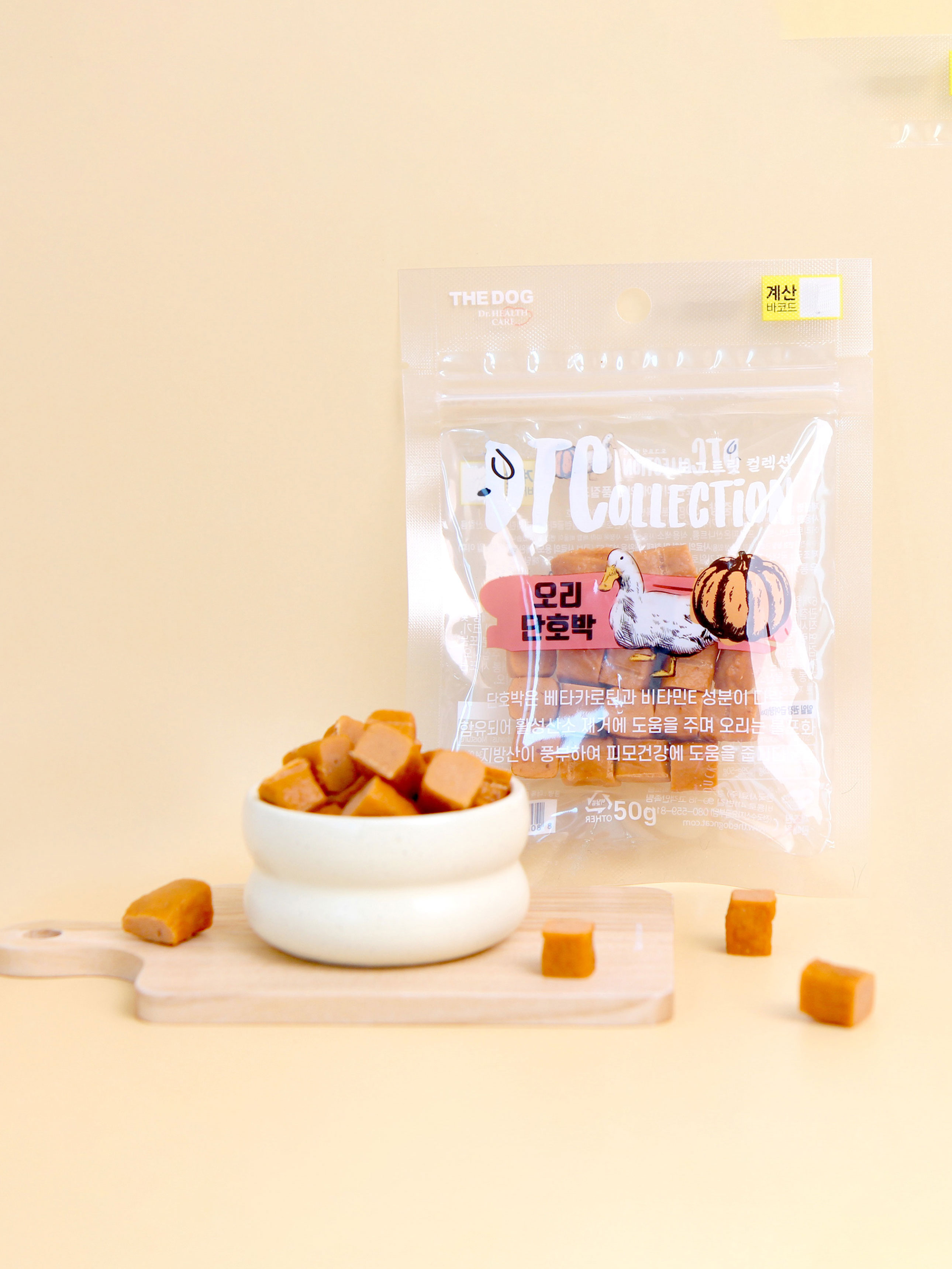 [펫] 더독 단호박 져키 50 g 오리
