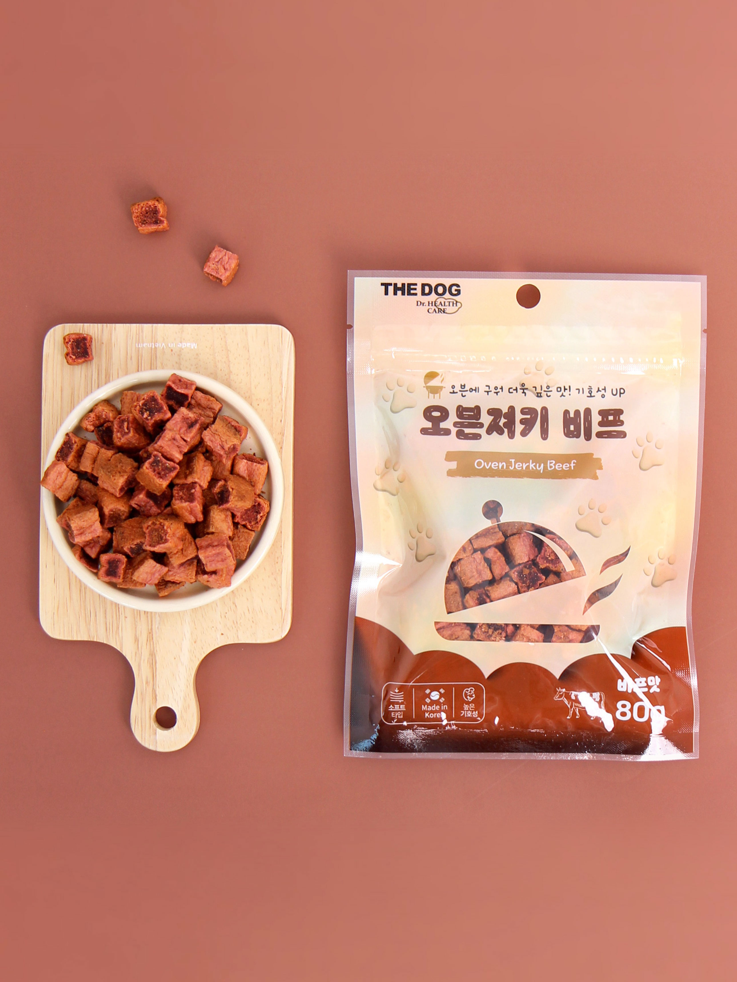 [펫] 더독 오븐 져키 80 g 비프