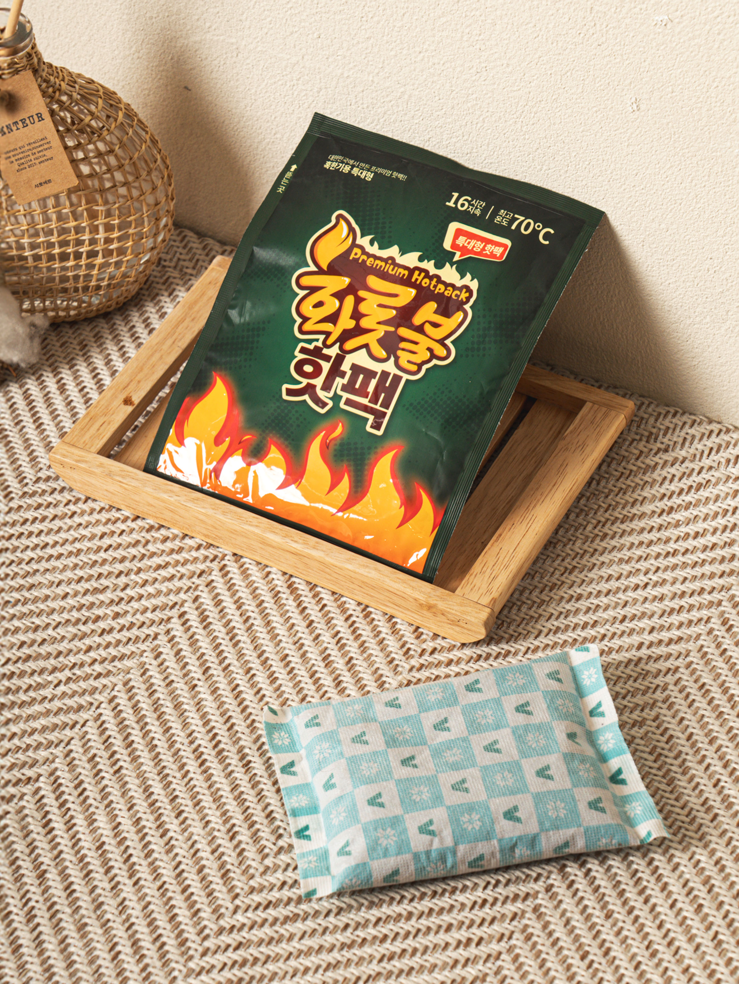손난로형 핫팩 대형