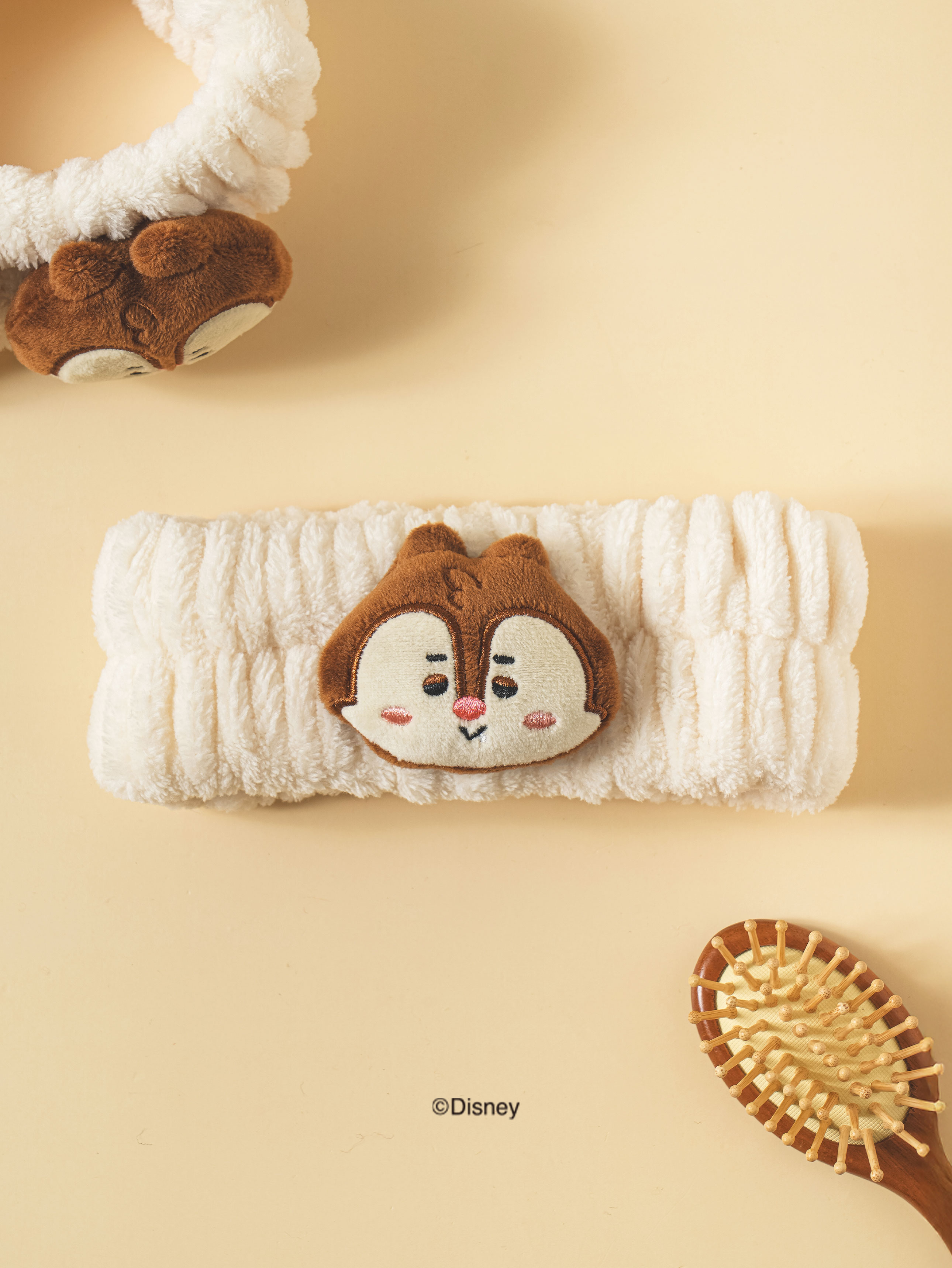 디즈니 칩앤데일 봉제 헤어밴드 데일