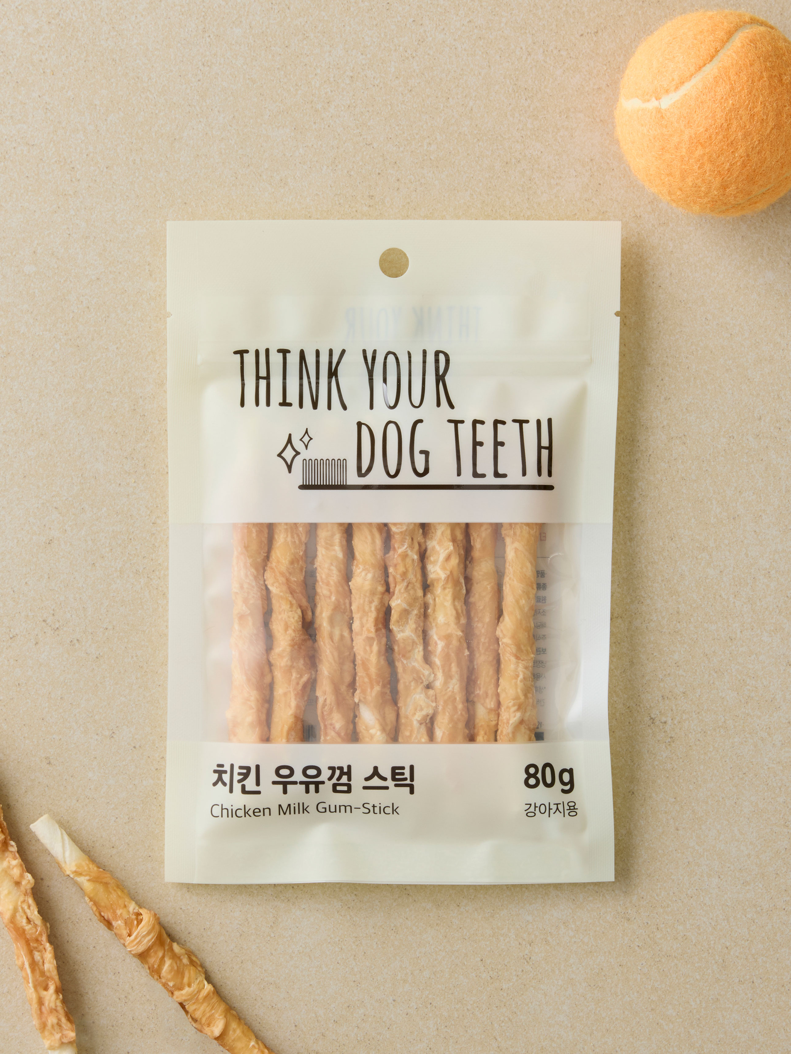 [Pet] Молочные косточки Think Your Dog 80 г курица