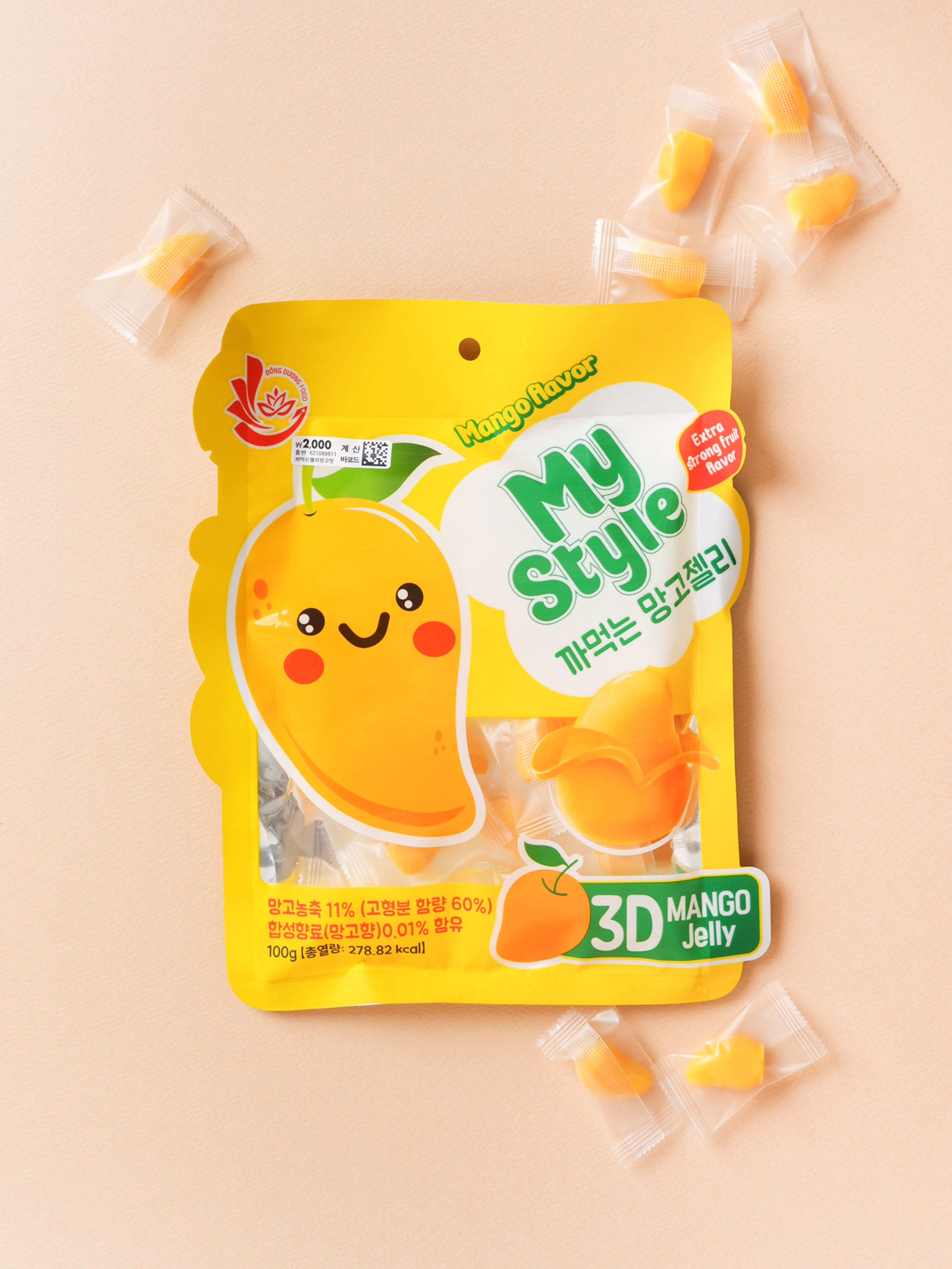 까먹는젤리망고맛(100 g)