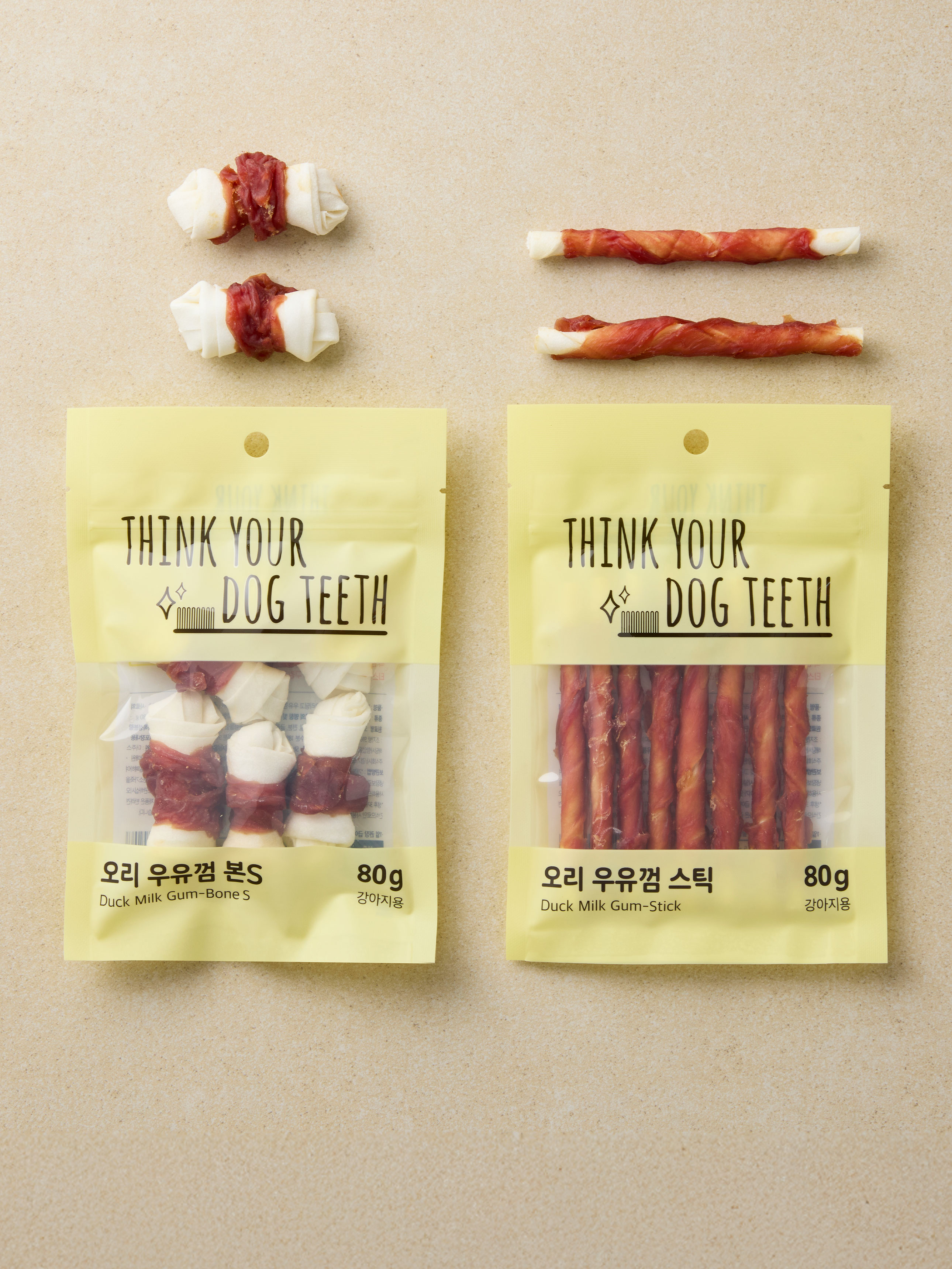 [Pet] Дентальная косточка Think Your Dog S 80 г утка