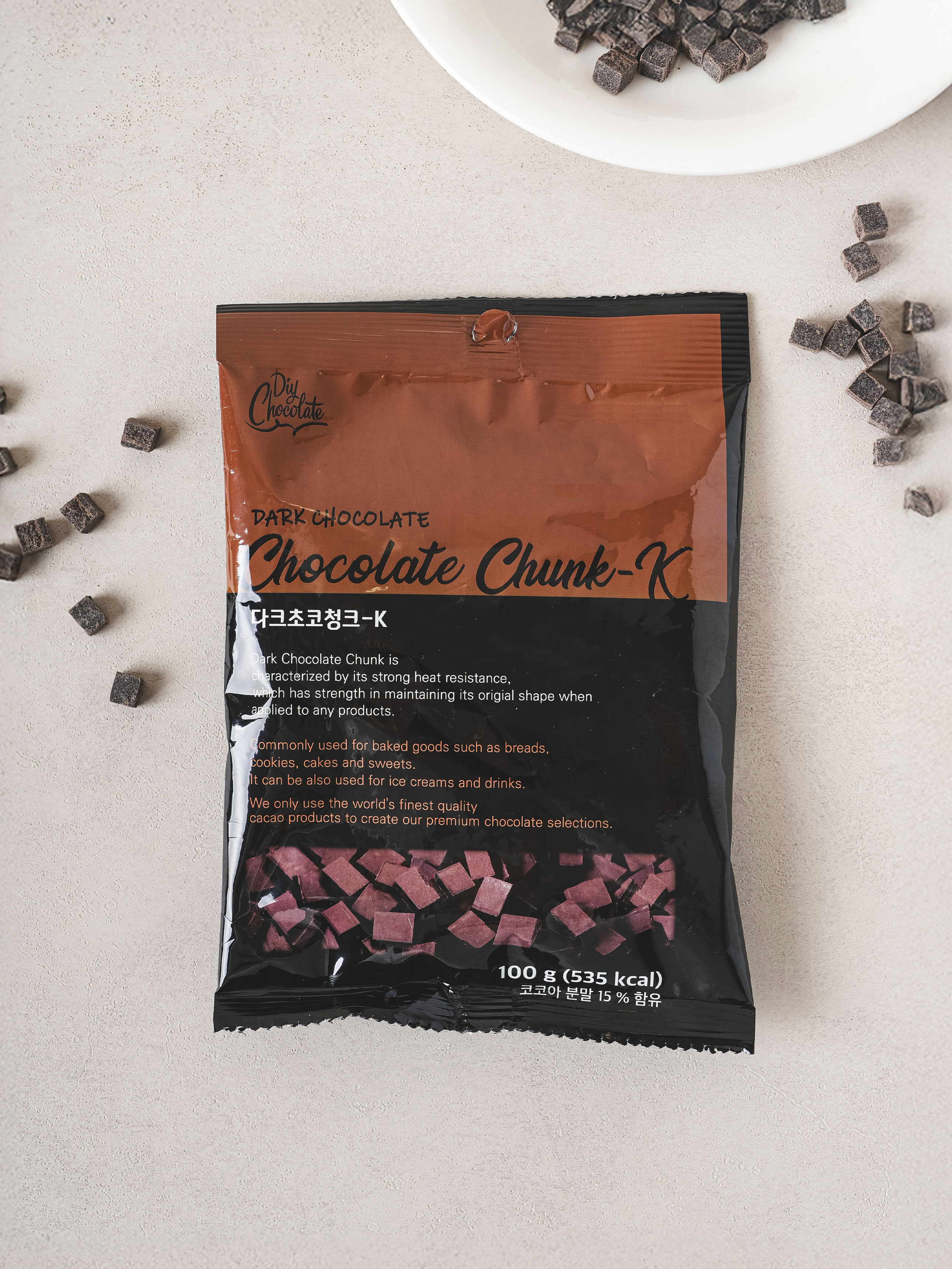 다크 초코 청크 100 g