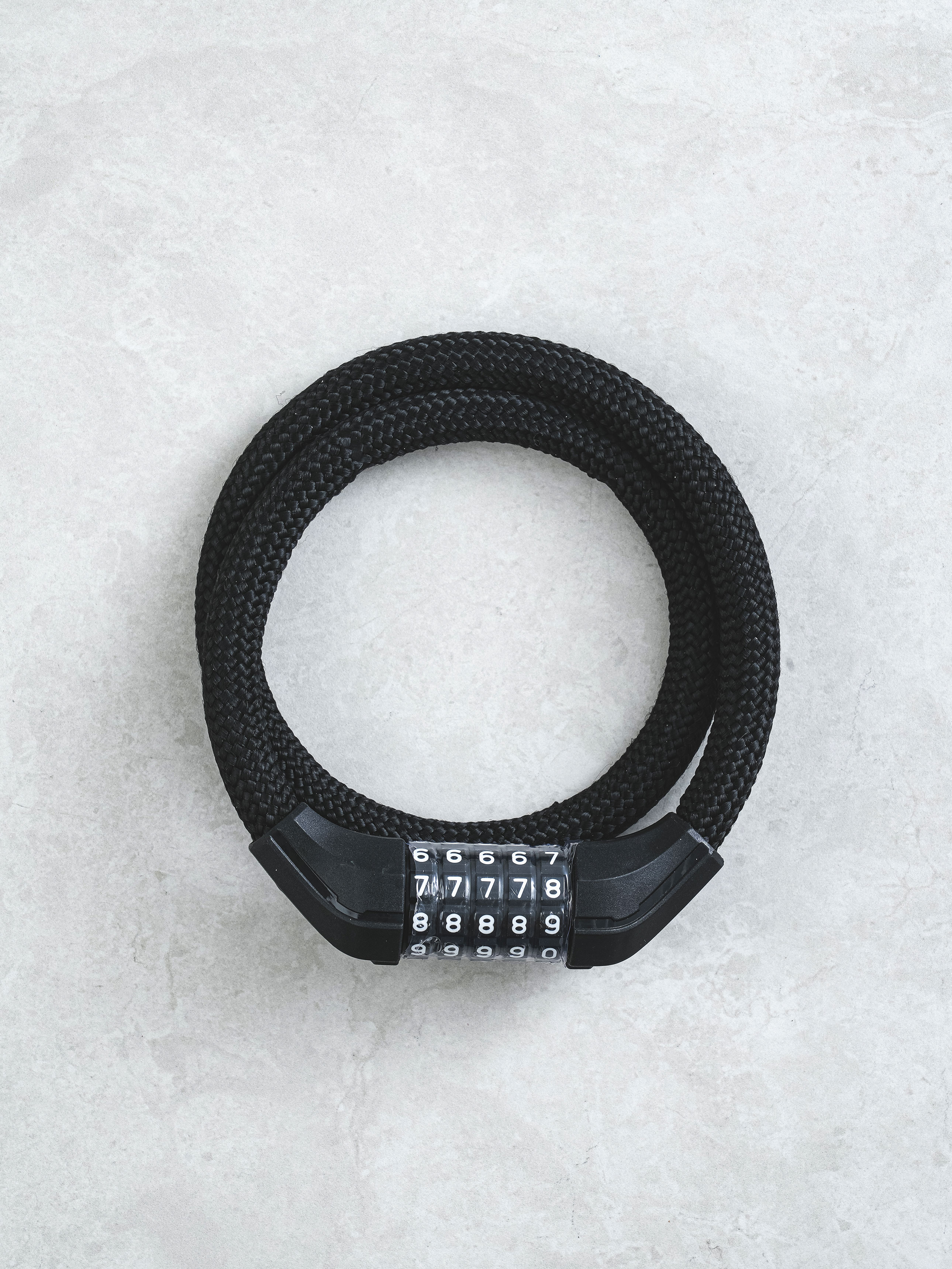 자전거용 5단 다이얼 자물쇠 15 mm X 80 cm