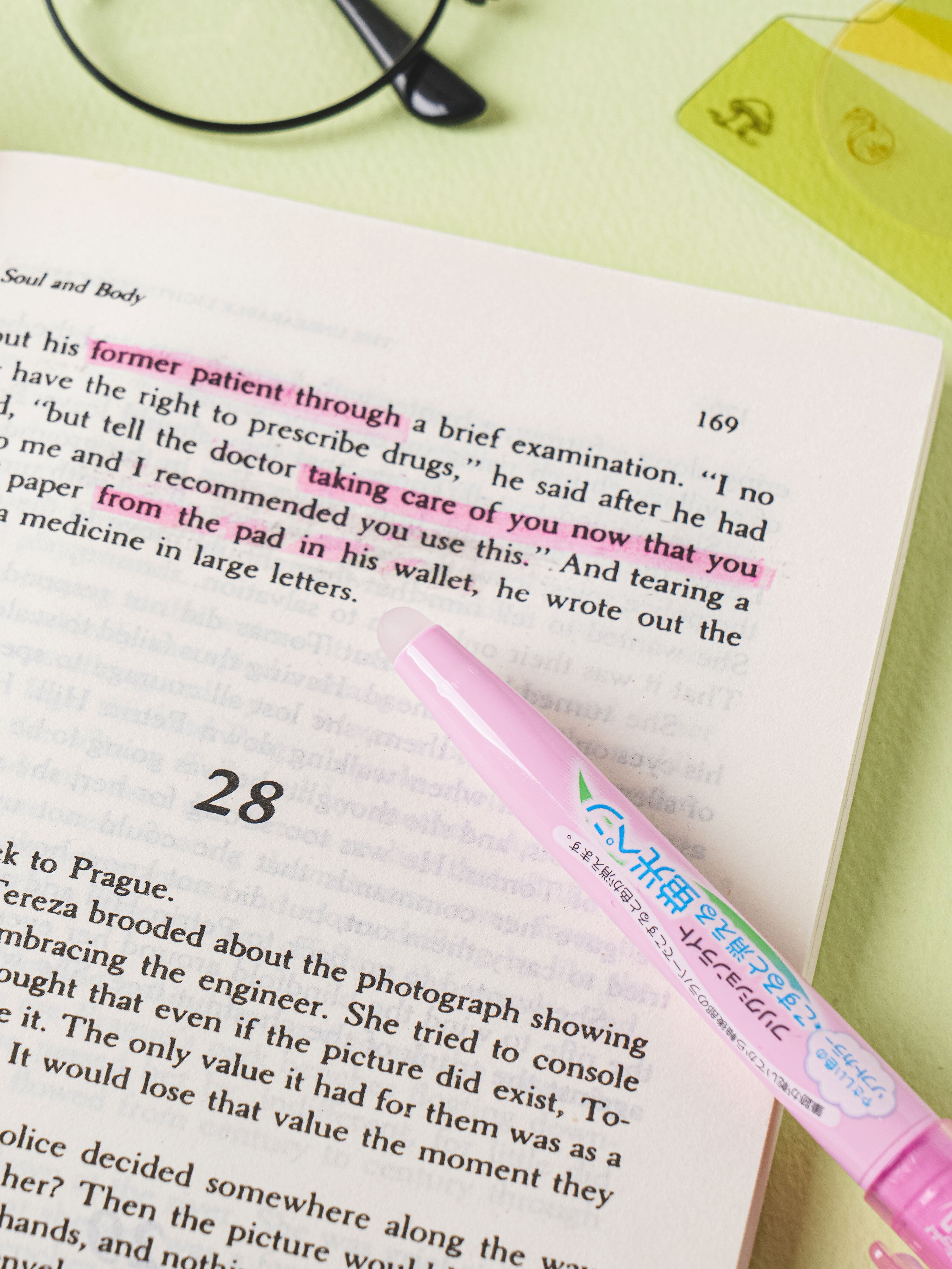 Текстовыделитель Pilot Frixion Soft Pink