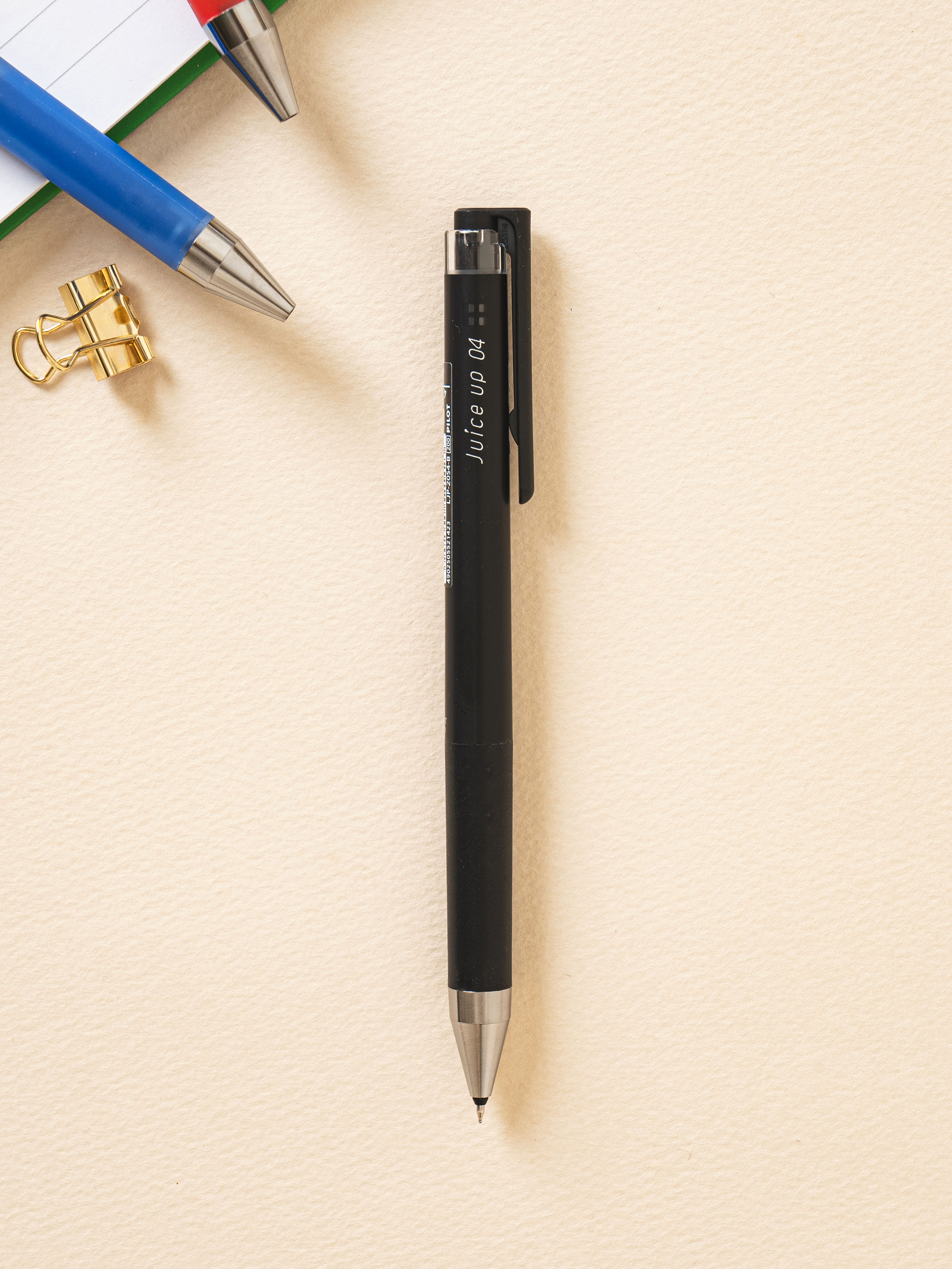 파이롯트 쥬스 업 젤 잉크 펜 0.4 mm 블랙