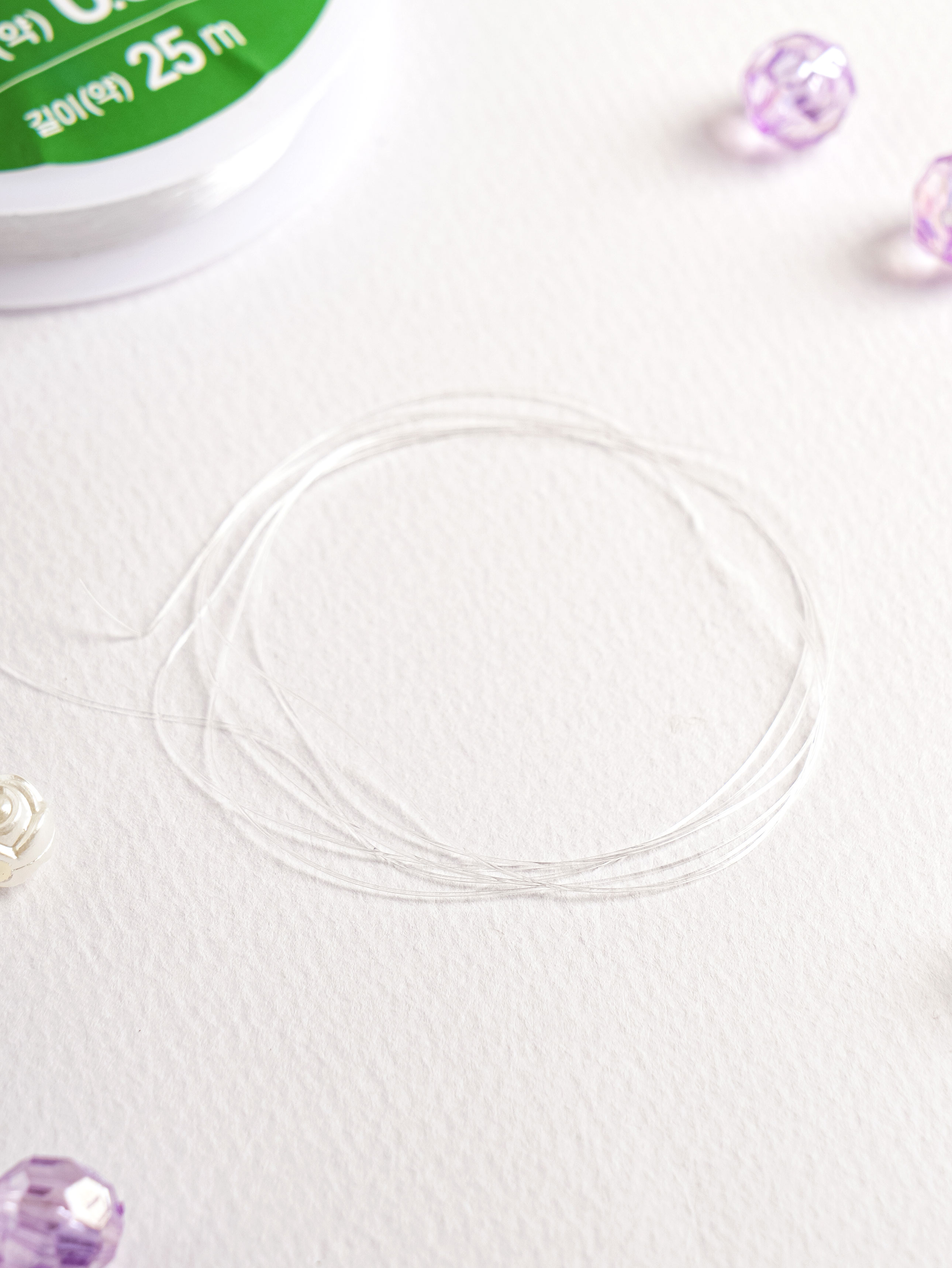 수예용 우레탄 줄 0.3 mm X 25 m