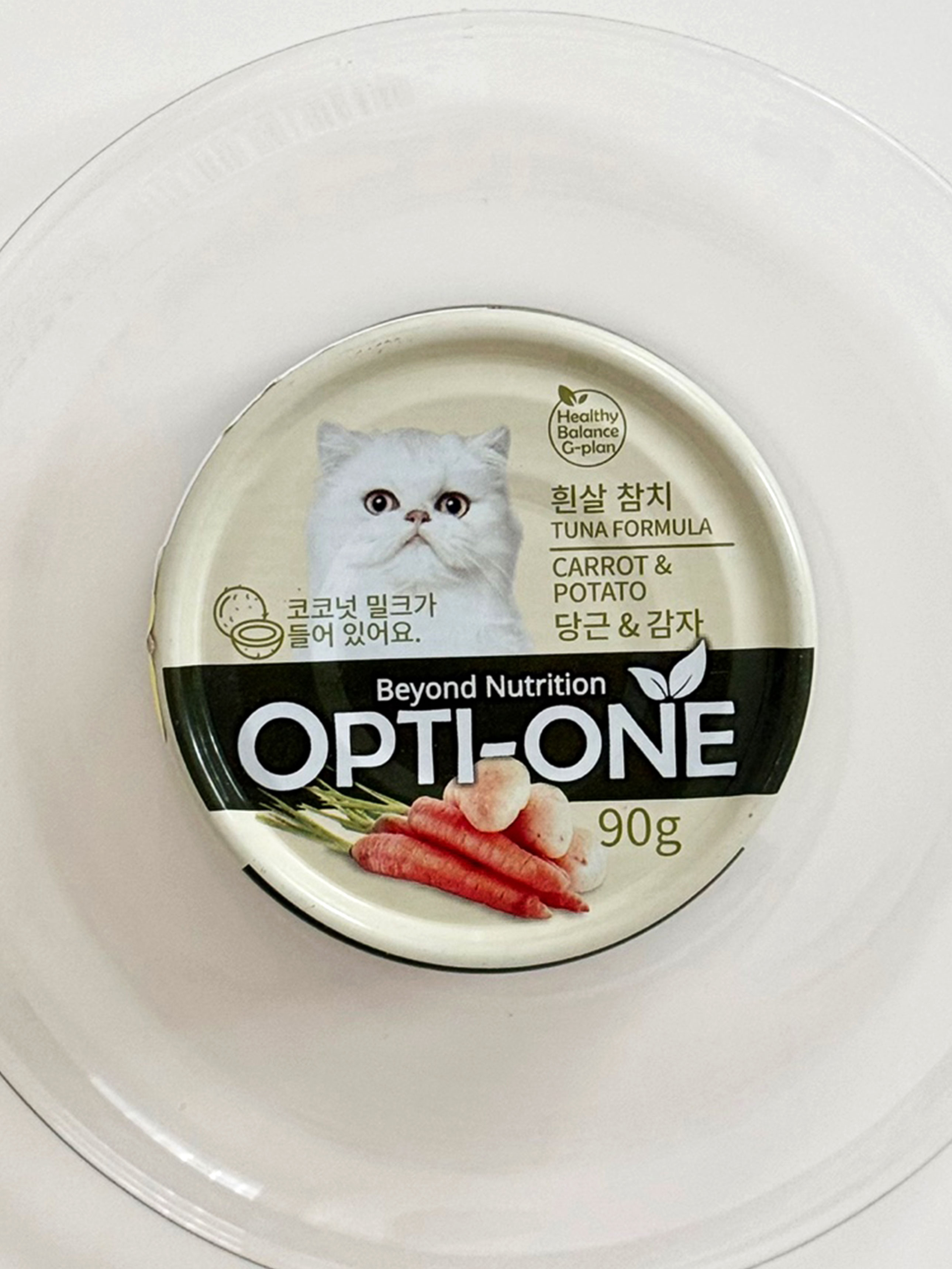 [펫] 사조 옵티원 캣 90 g 당근과 감자