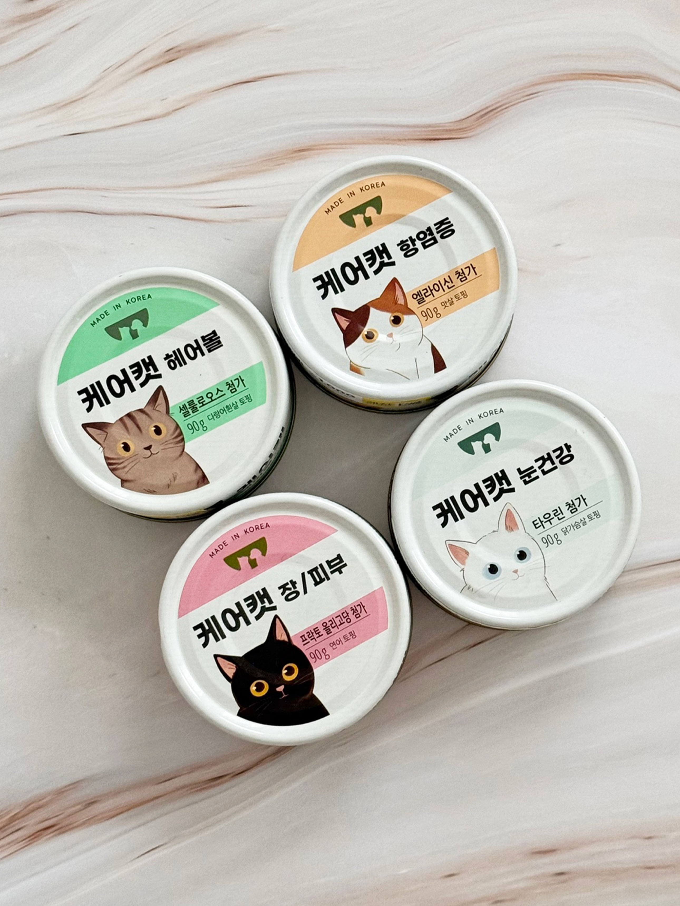 [펫] 사조 케어캣 90 g 항염증