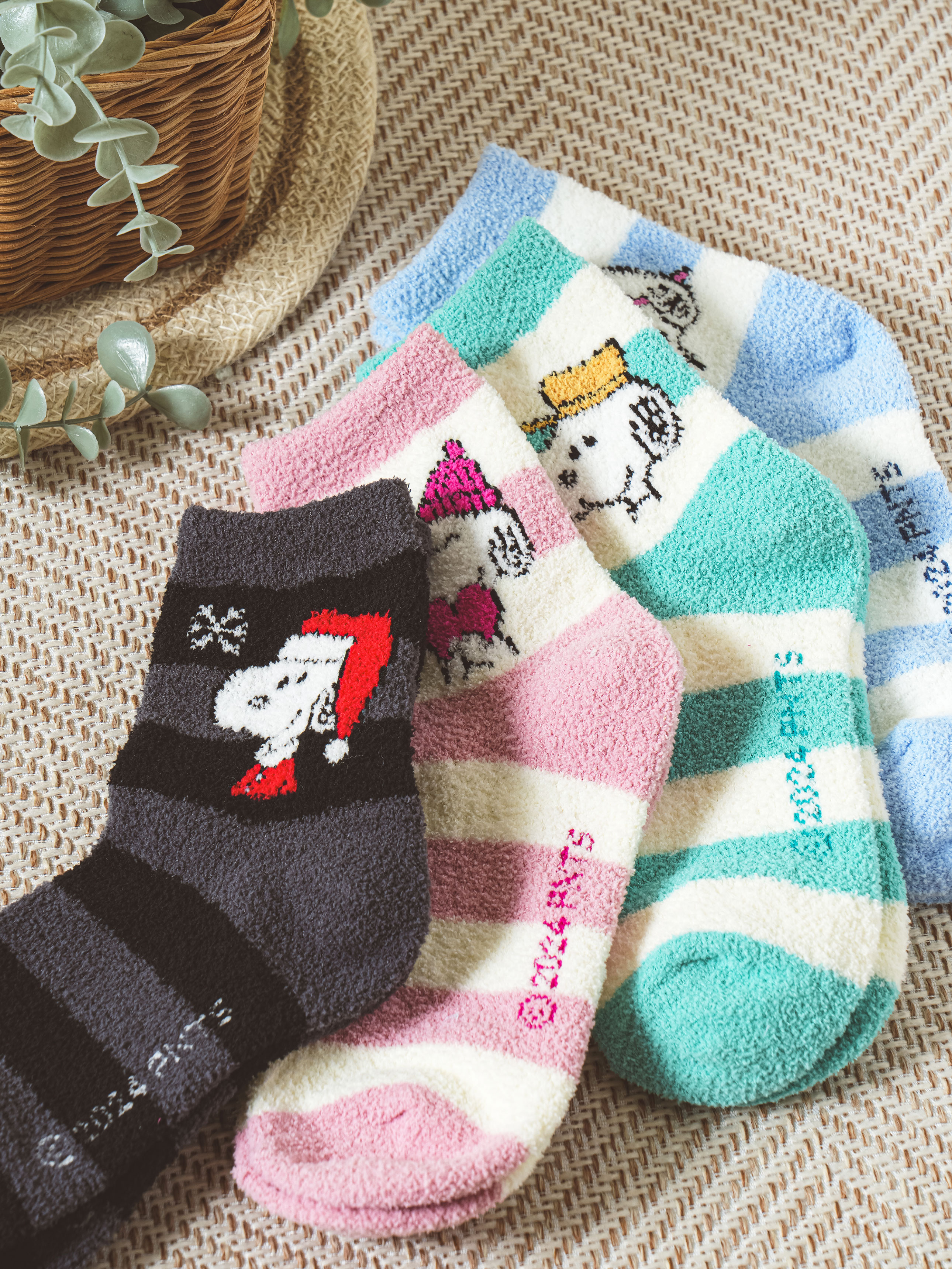 Махровые носки Kikiya Socks Peanuts