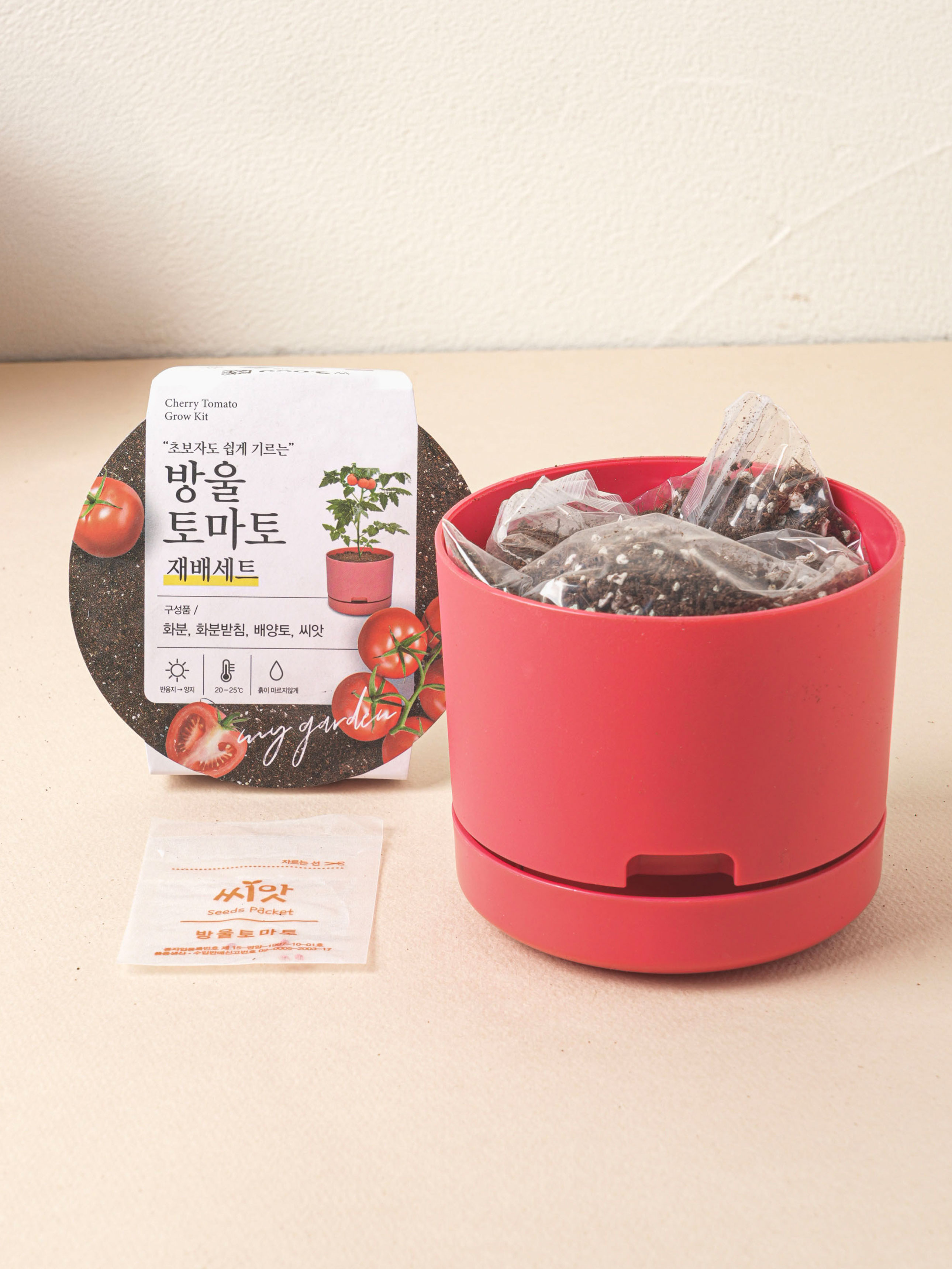 COOM 팜팜가든 방울토마토 재배 키트