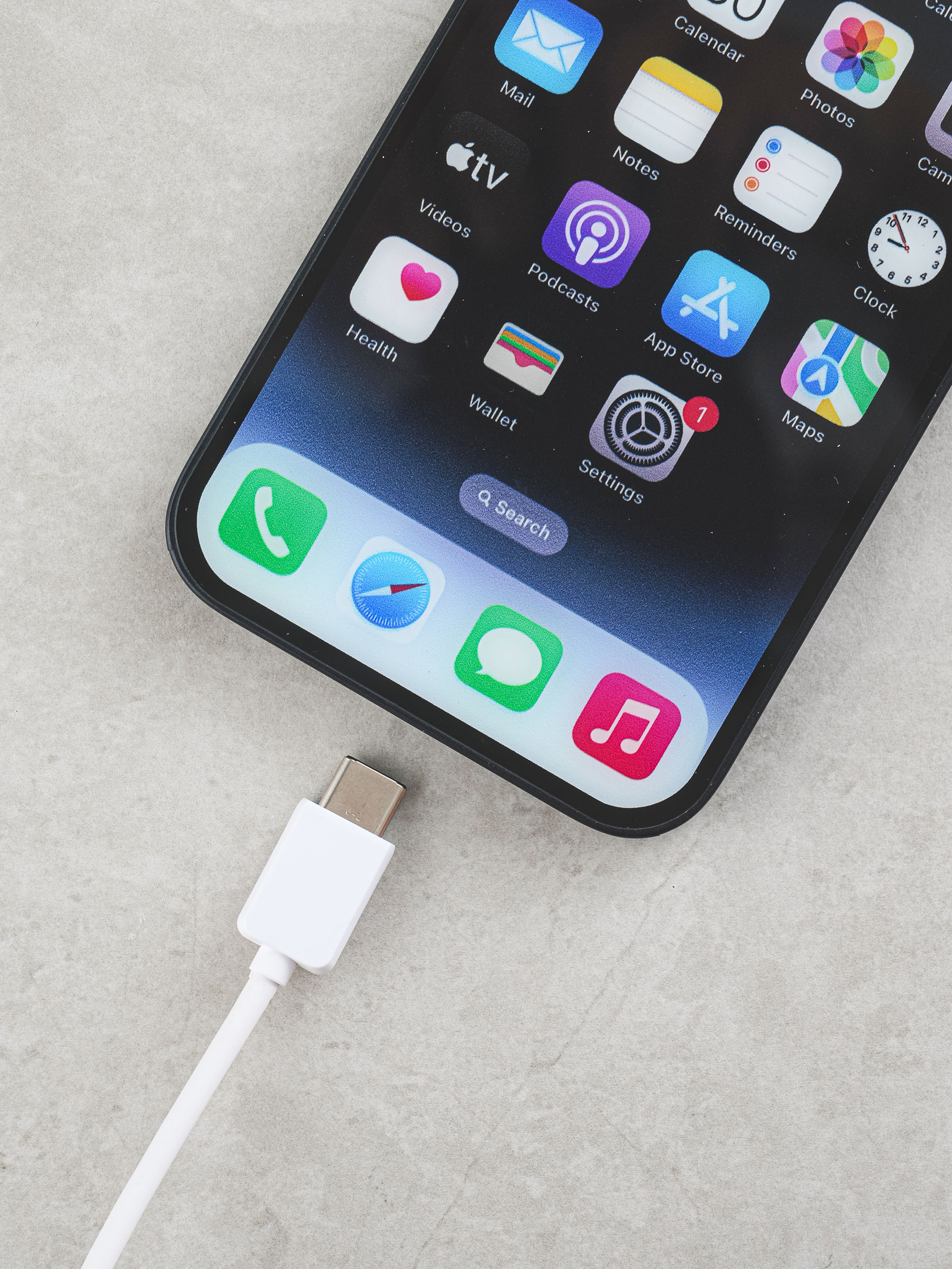 Кабель Cresyn USB-A — USB-C 3 м белый