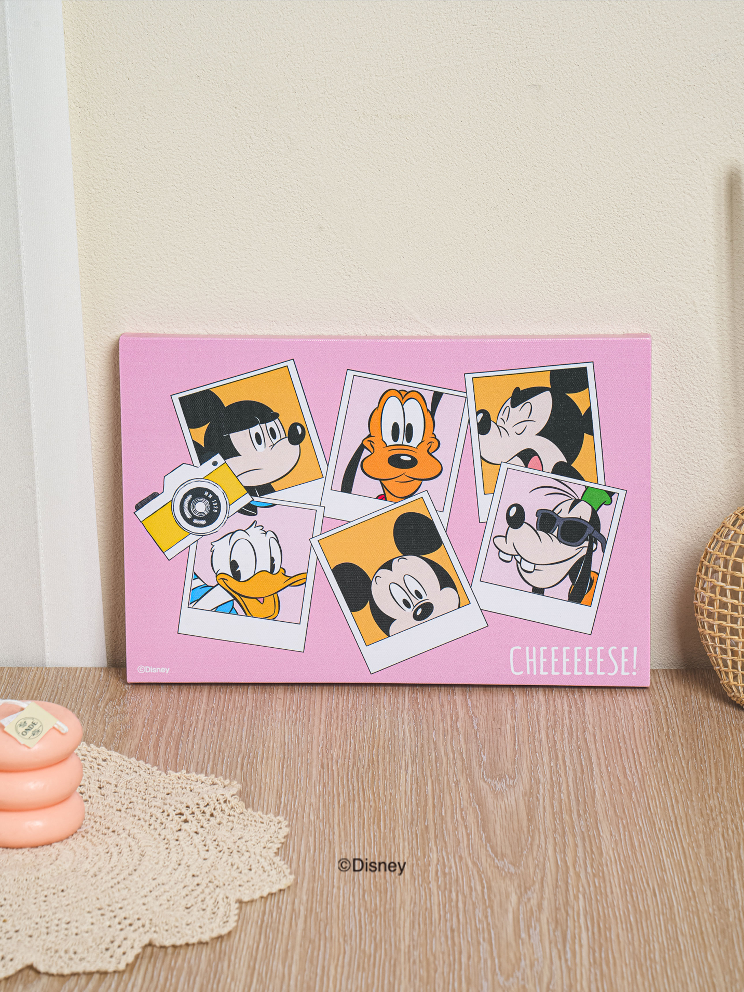 Картина на холсте Disney Mickey & Friends 30x20 см