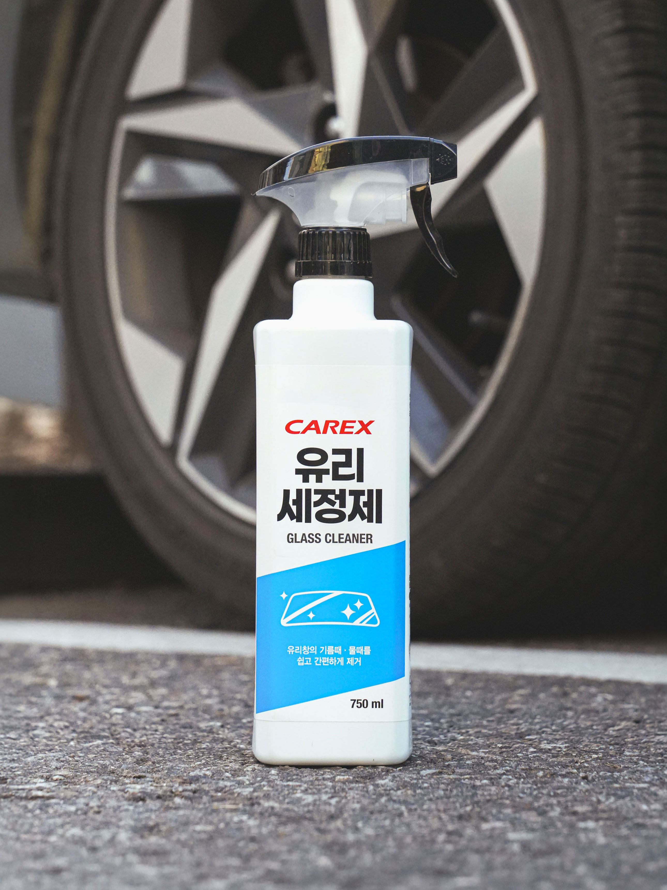 카렉스 유리 세정제 750 ml