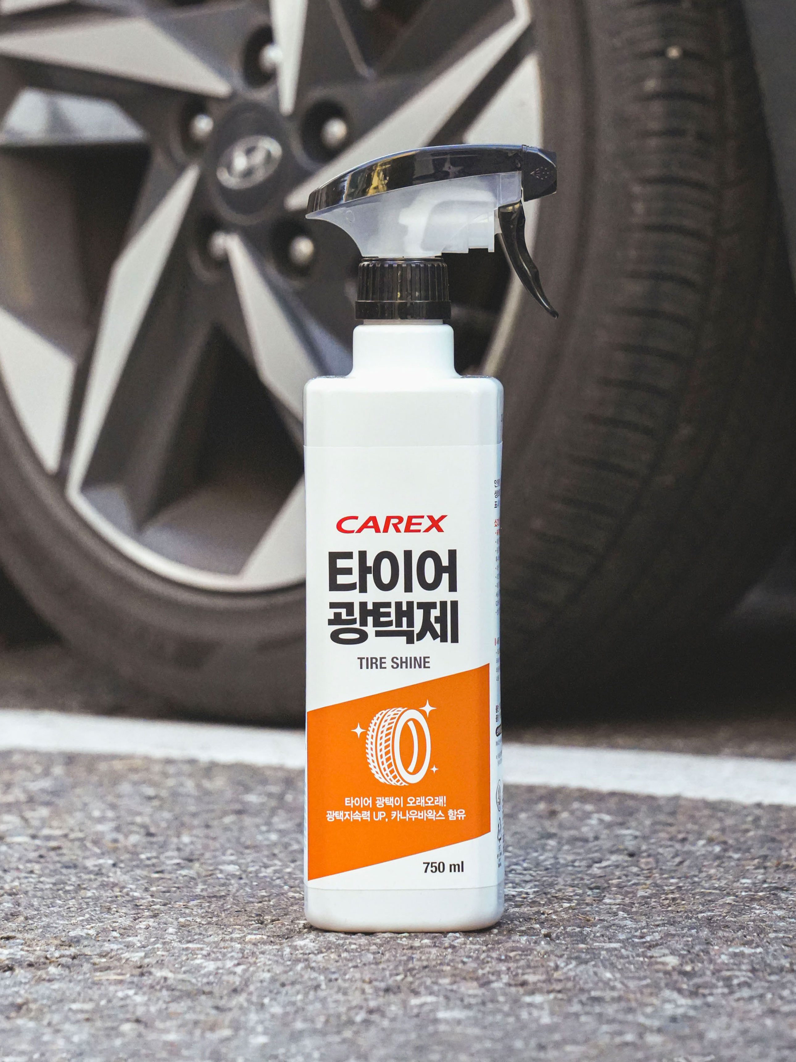 카렉스 타이어 광택제 750 ml