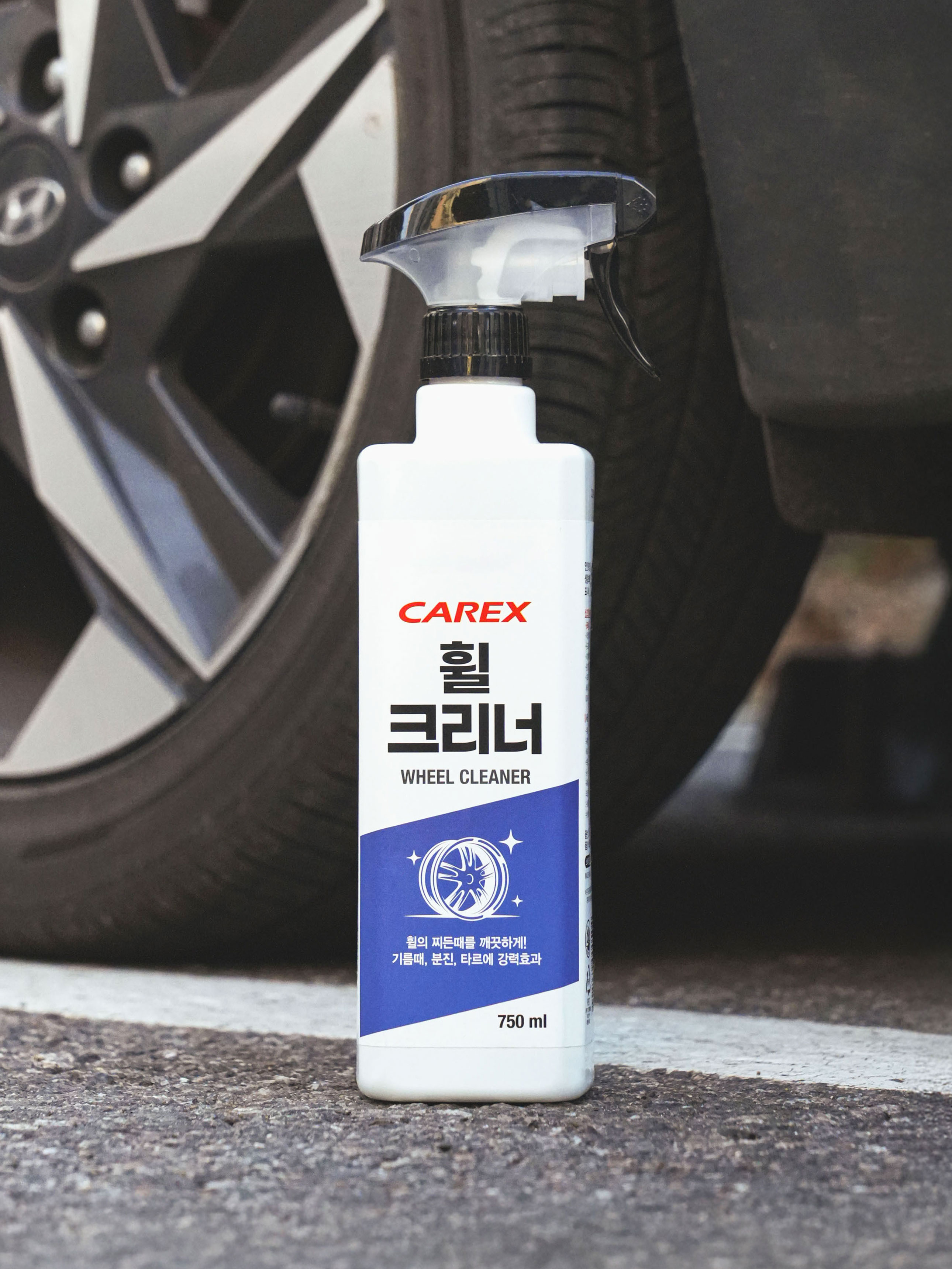 카렉스 휠 클리너 750 ml