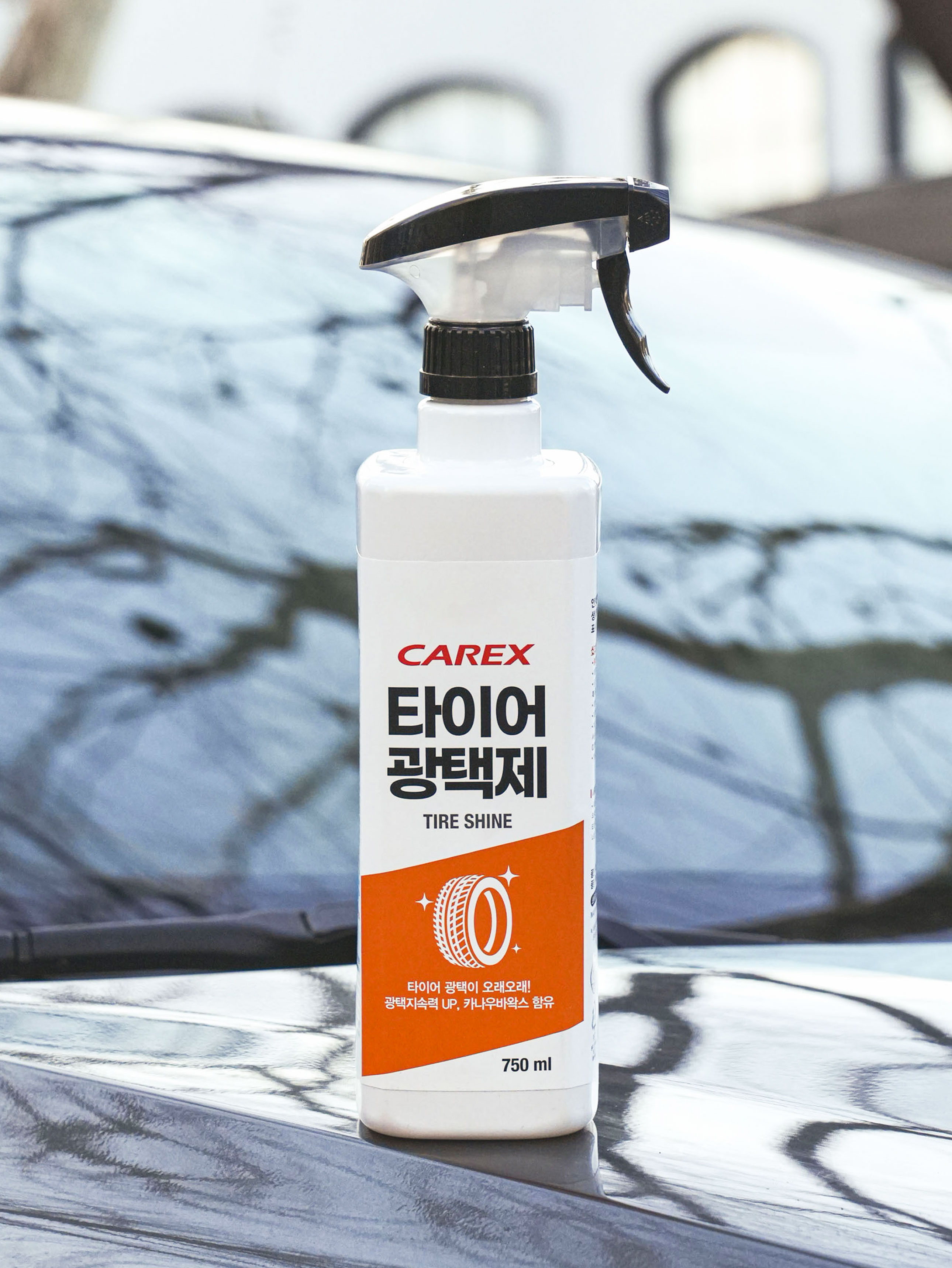 Полироль для шин Carex 750 мл