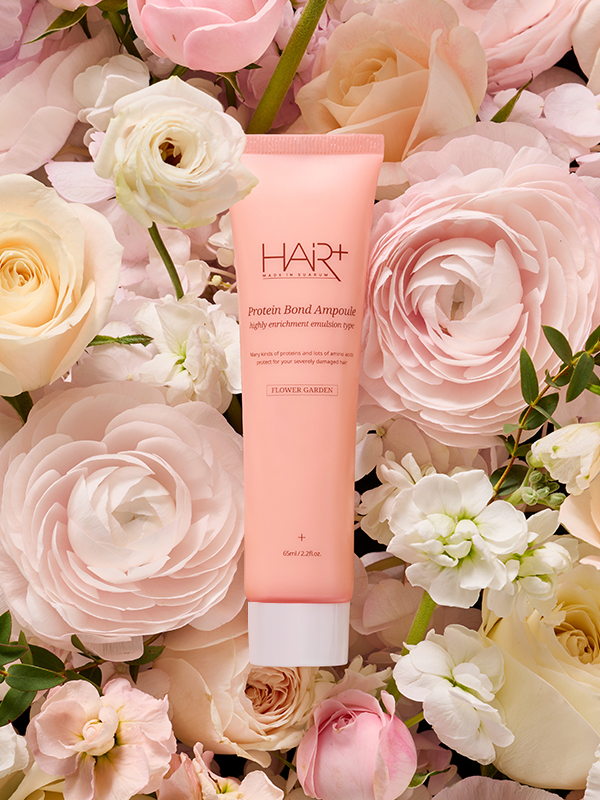 헤어플러스 단백질 본드 앰플 에센스 플라워 가든 65 ml