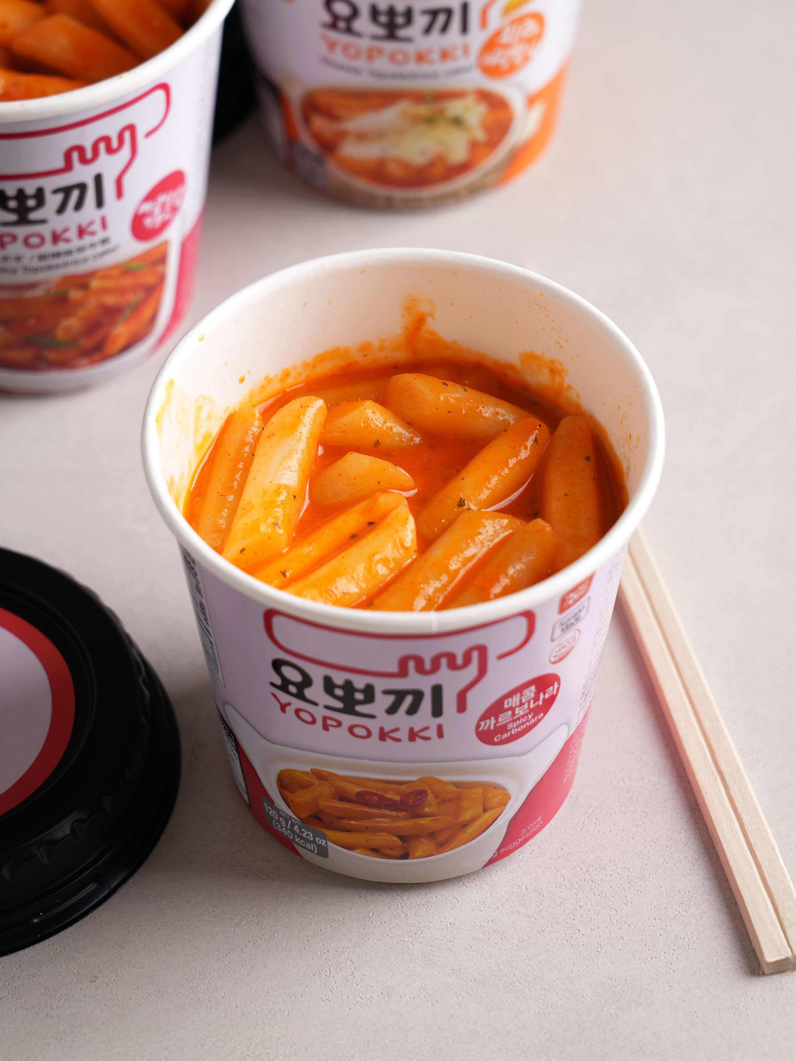 요뽀끼 매콤 까르보나라 떡볶이 120 g