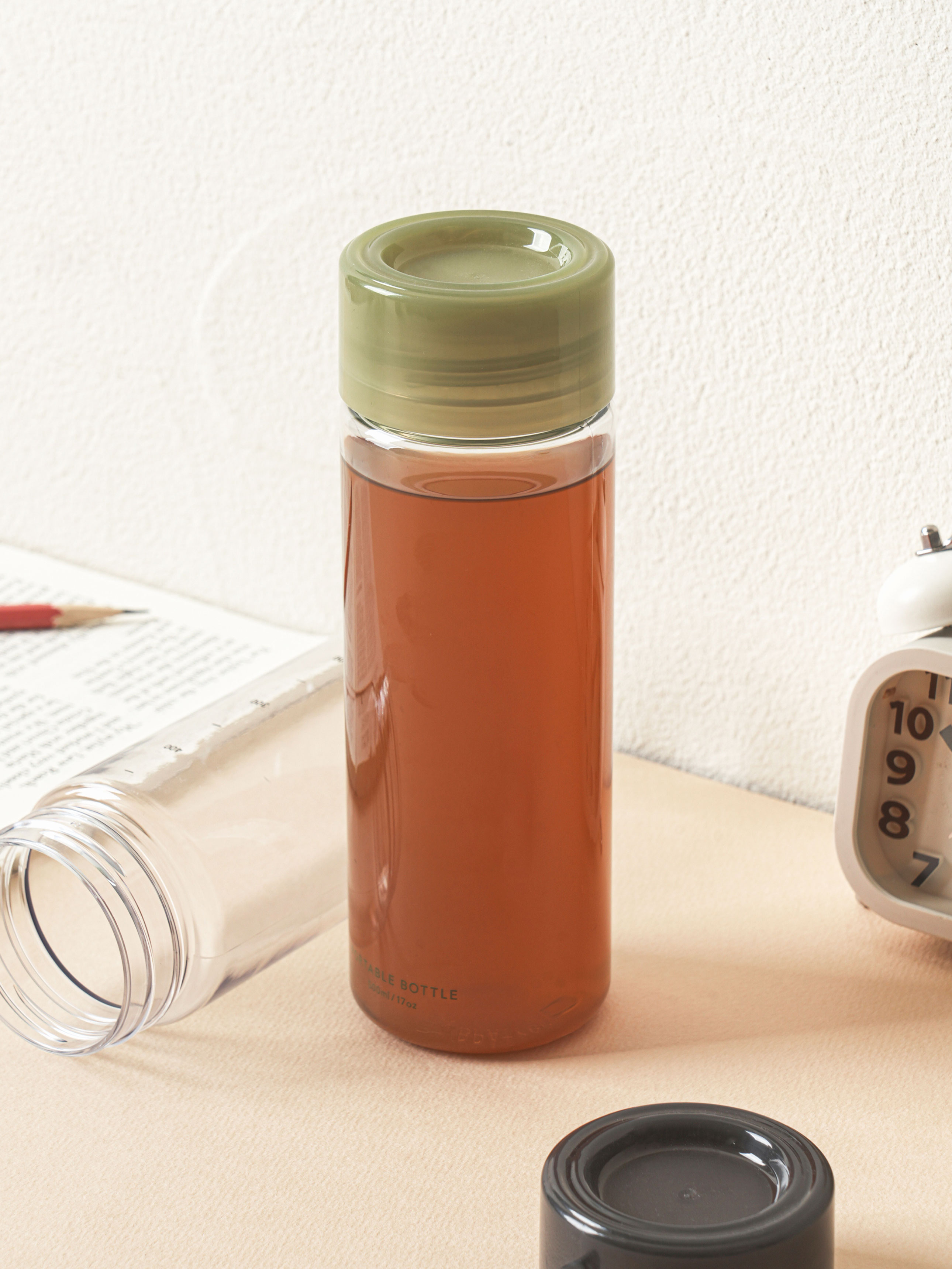 클리어 보틀 500 ml 그린