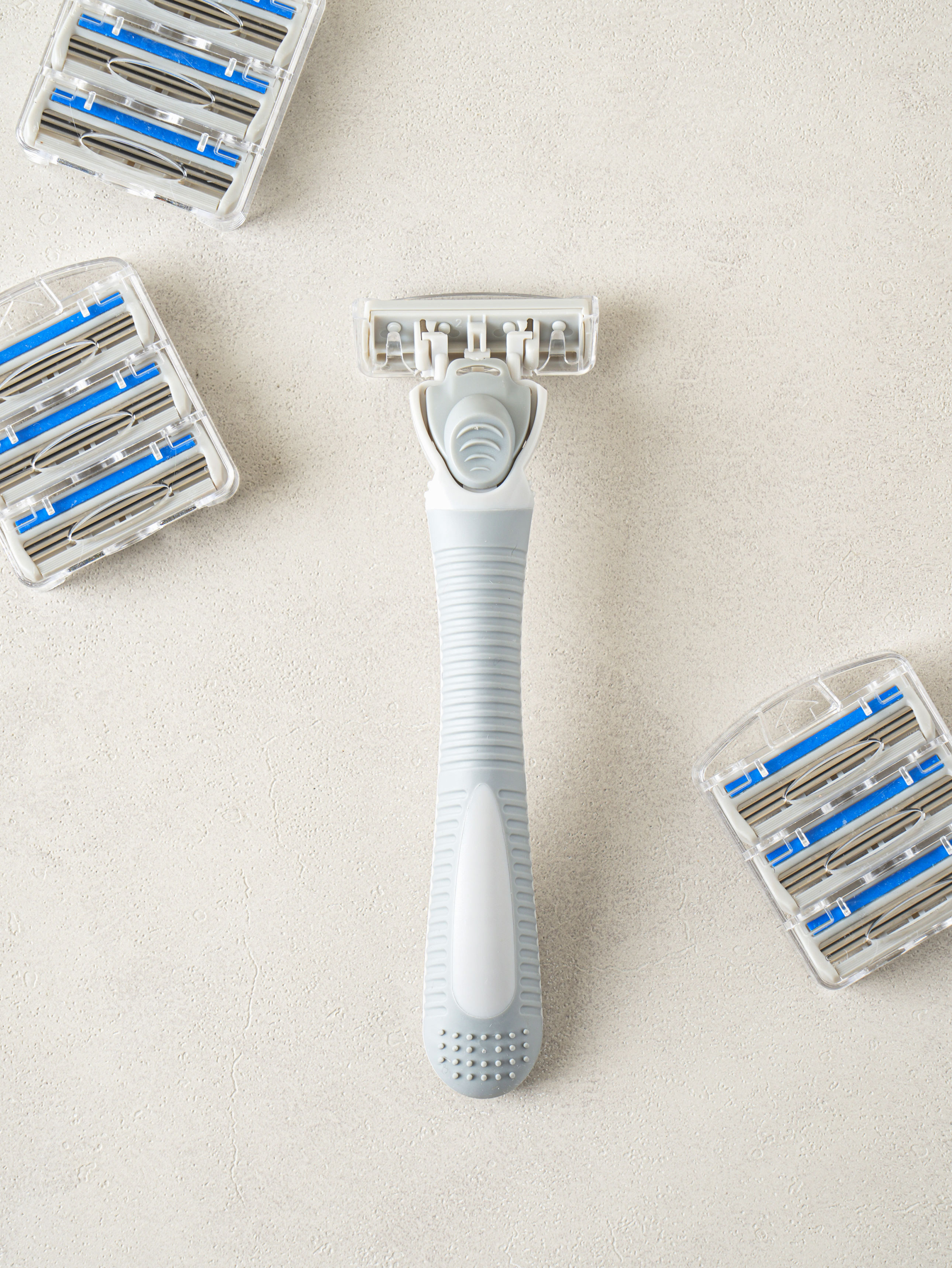 3중날 시스템 면도기 면도날 세트