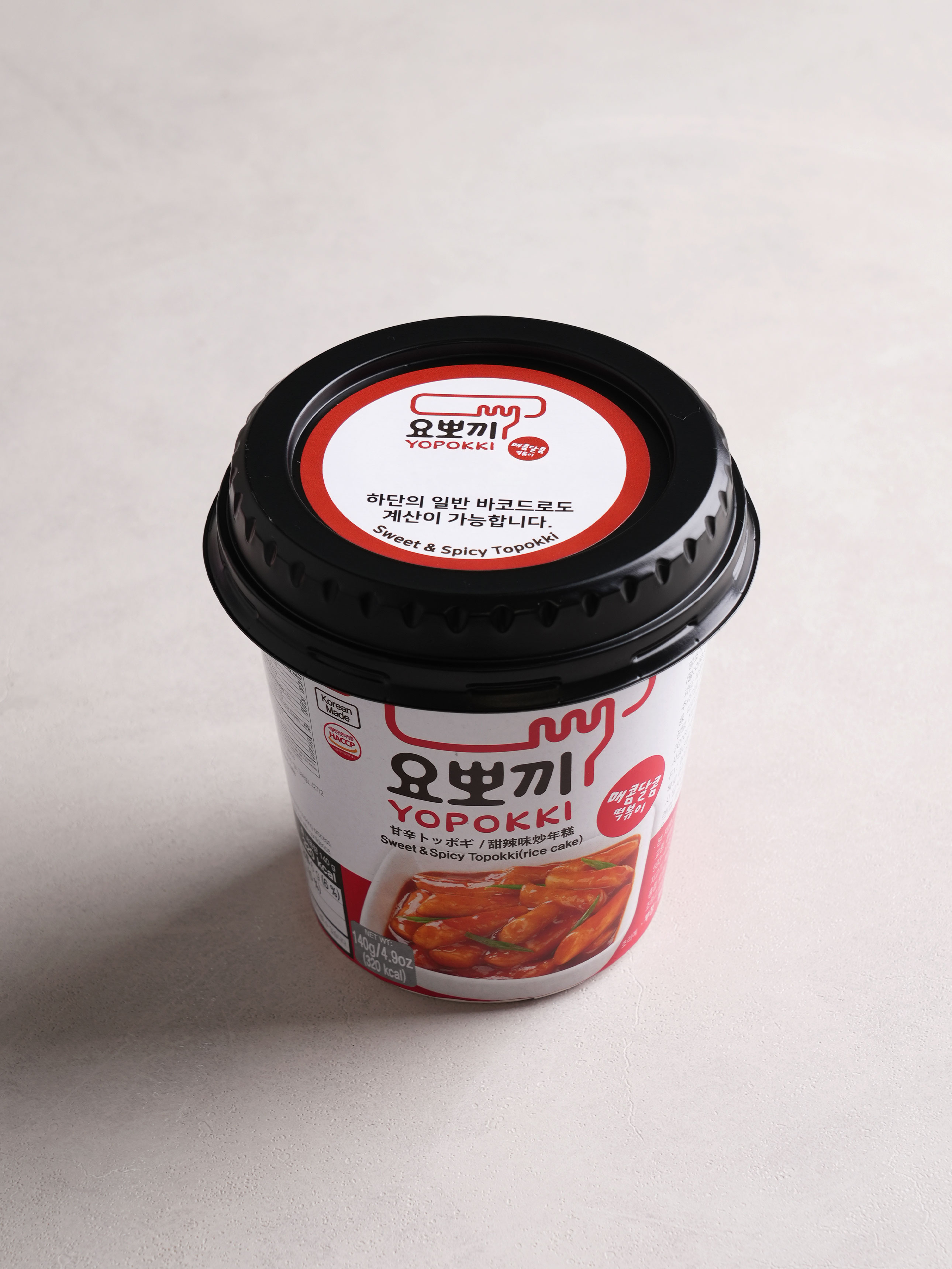 요뽀끼 매콤달콤 떡볶이 140 g