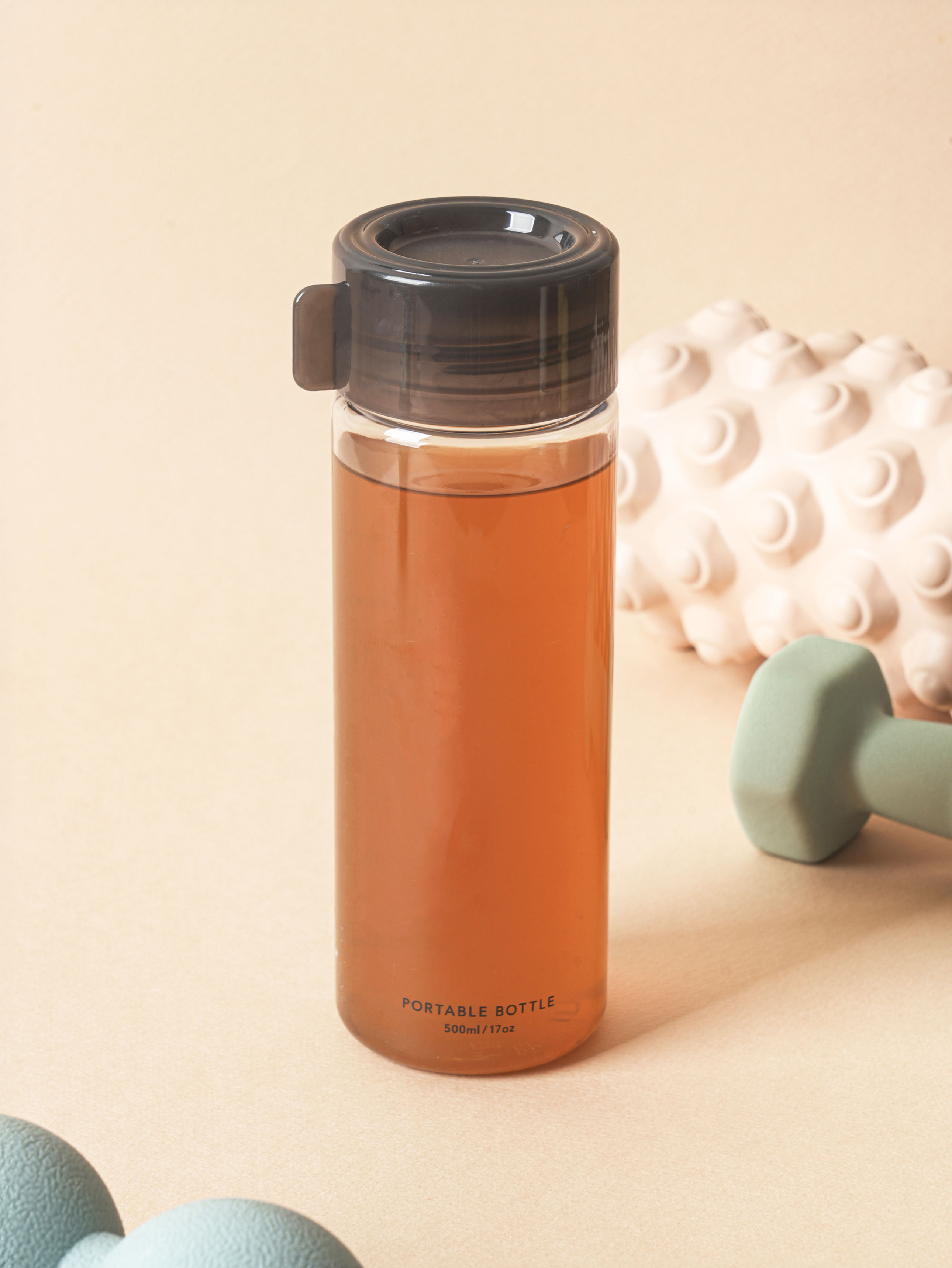 클리어 보틀 500 ml 블랙