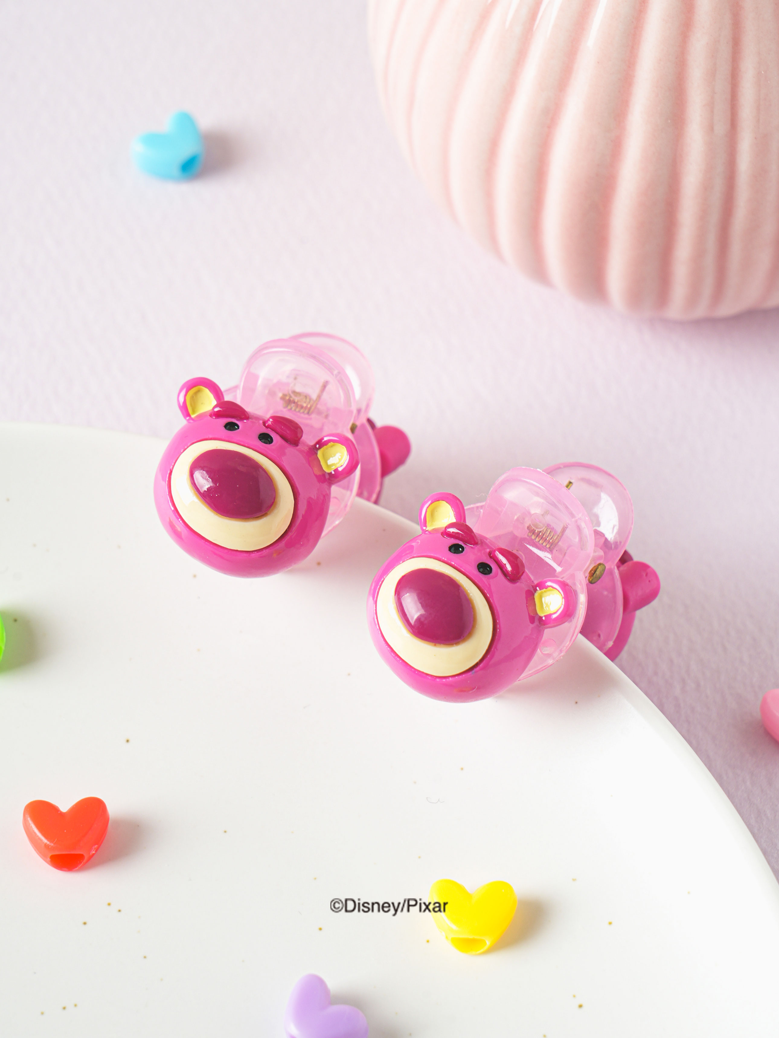Заколки-крабы Pixar Toy Story 2 шт. розовые