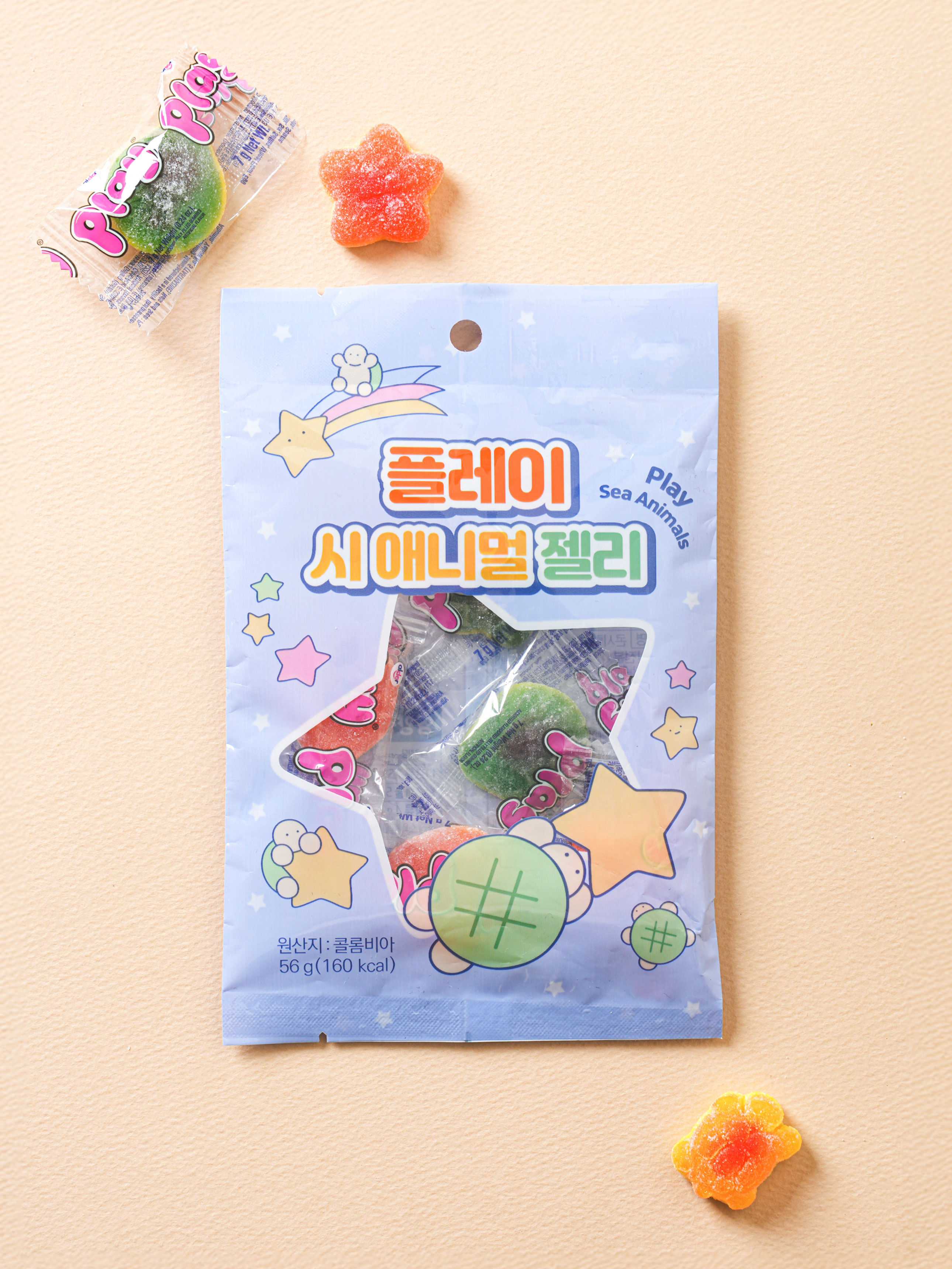 플레이 시 애니멀 젤리 56 g