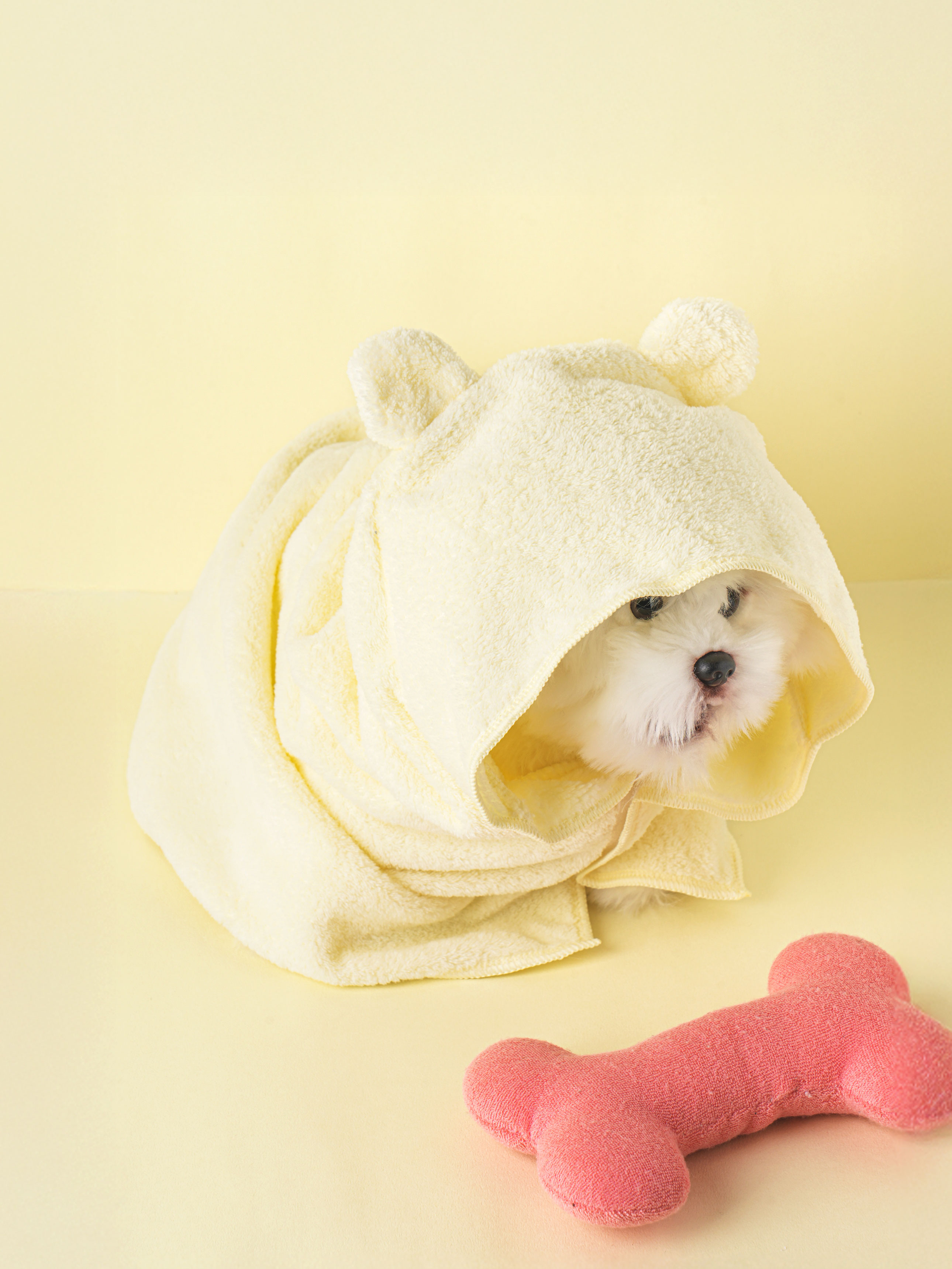 [펫] 목욕 가운 대형