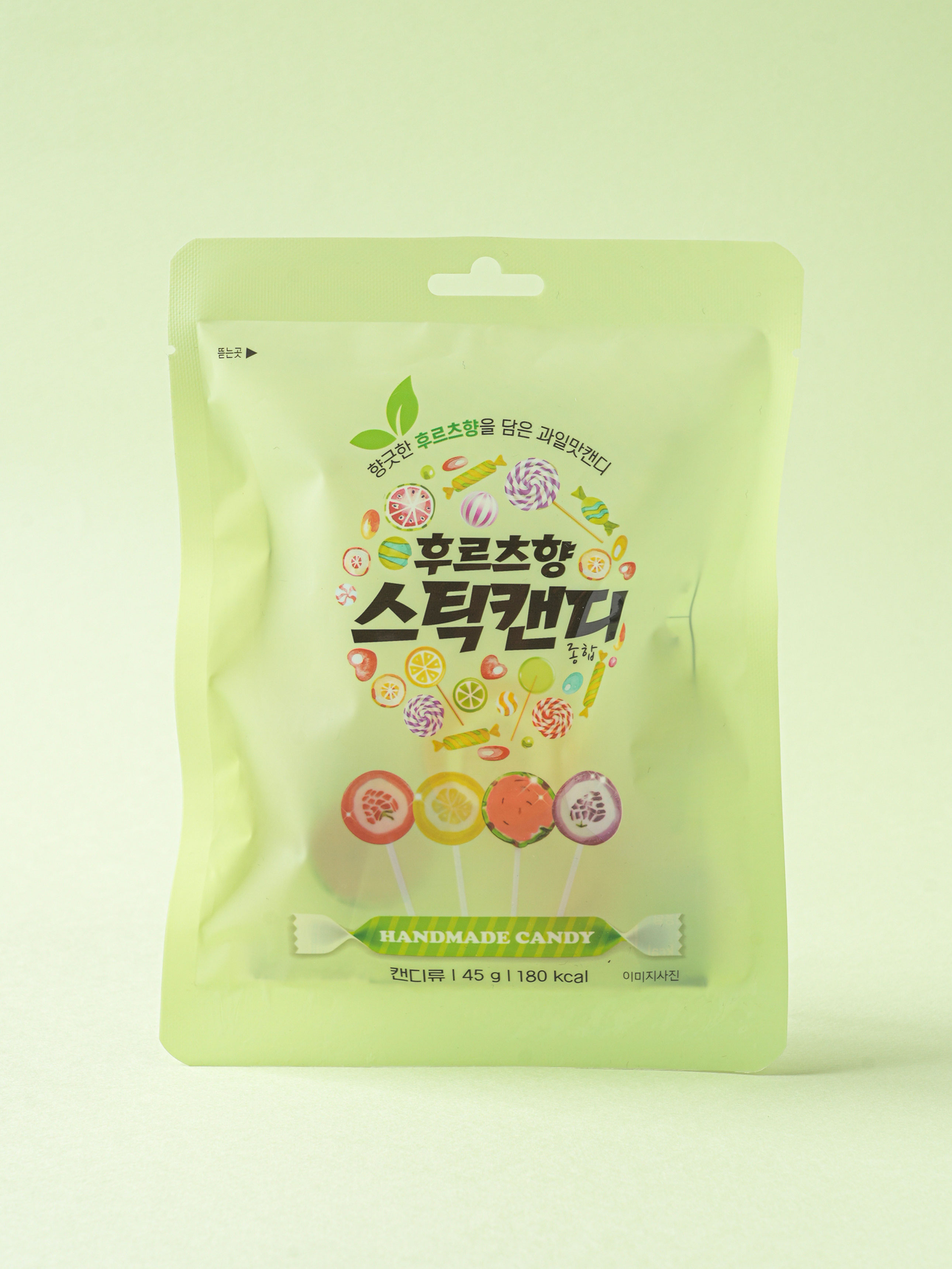 후르츠 향 스틱 캔디 45 g