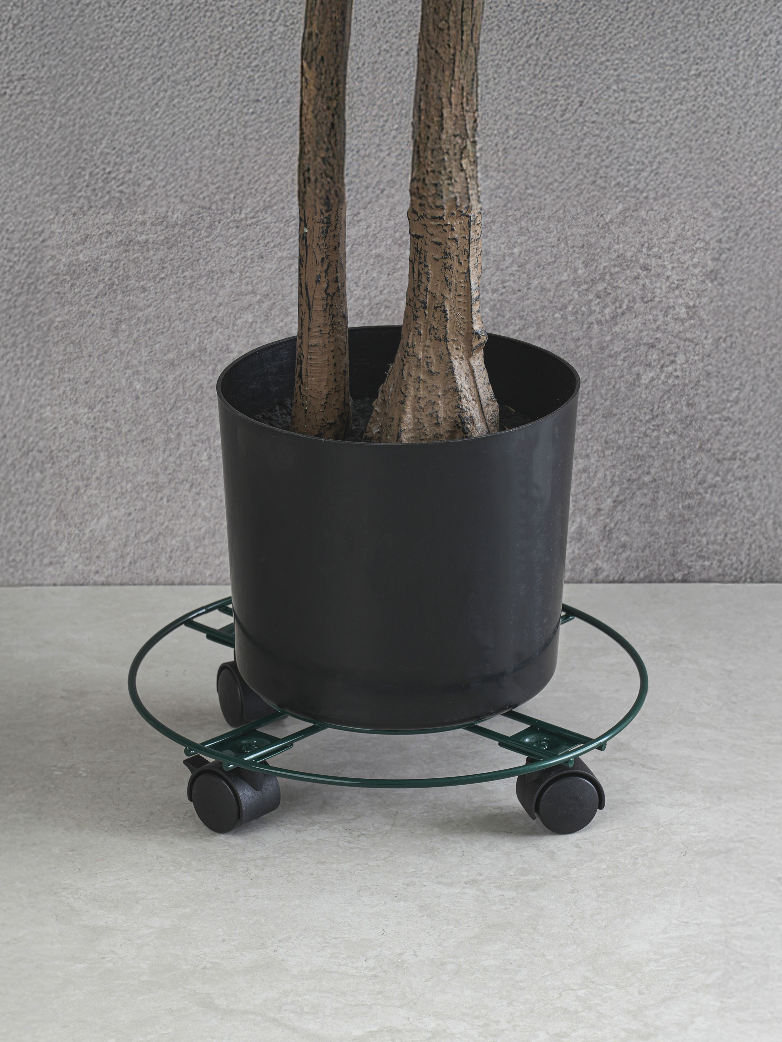 스틸 이동식 화분 받침 25 cm
